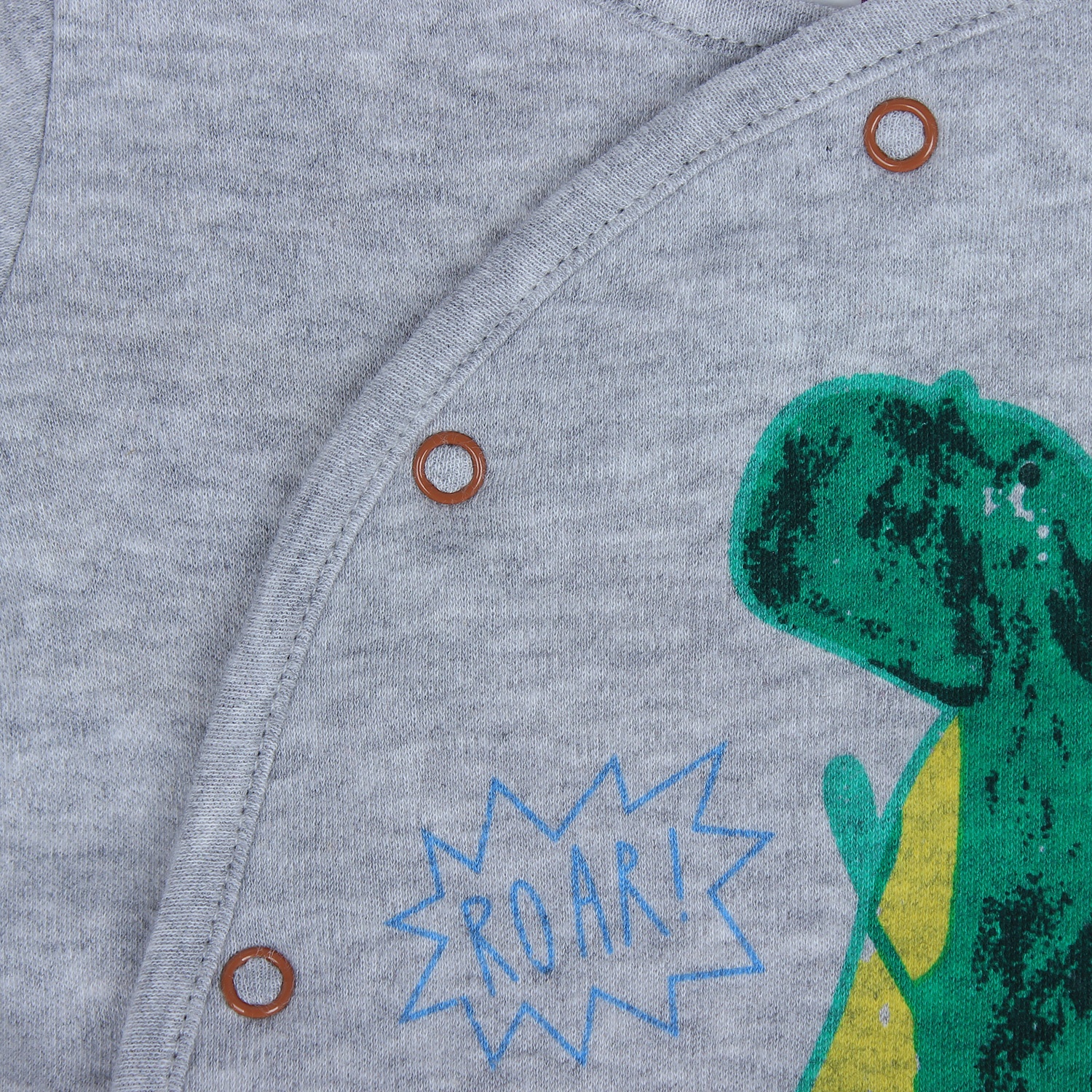 Bộ body sơ sinh in hình chú khủng long hình 2