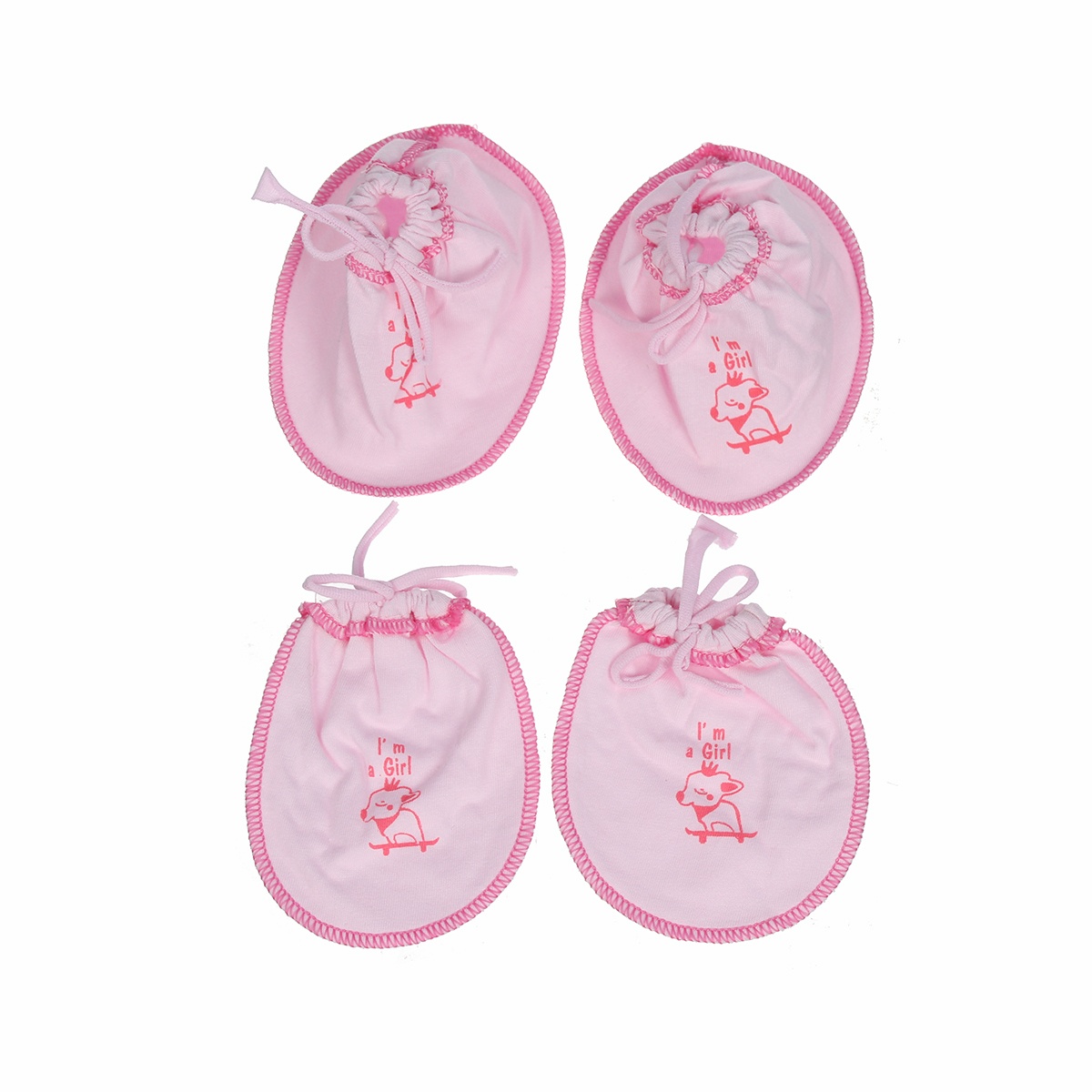 Bộ bao tay chân buộc dây Kidsplaza TM19 hình 5