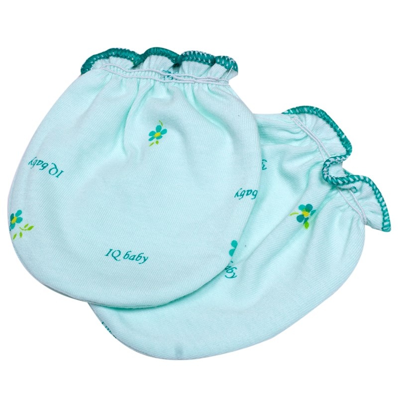 Bộ bao chân tay IQBABY Hồng hình 2