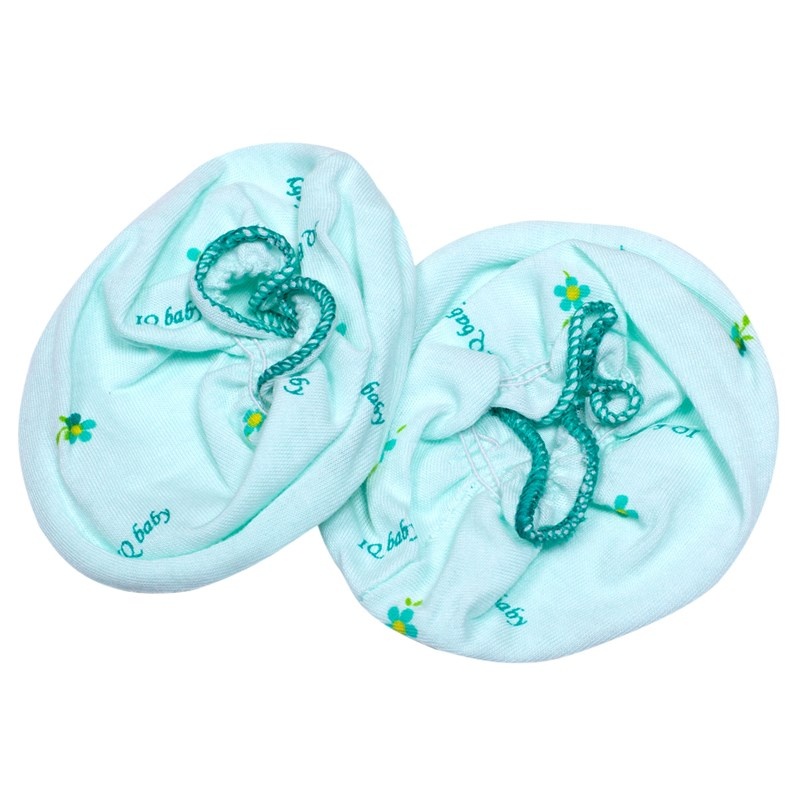 Bộ bao chân tay IQBABY Hồng hình 3