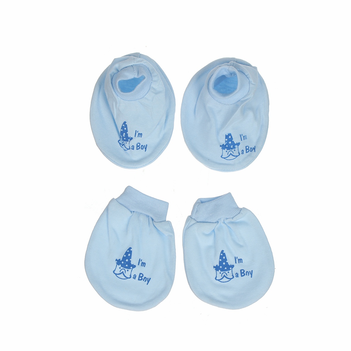 Bộ bao tay chân cotton Kidsplaza (0 - 6M) hình 1