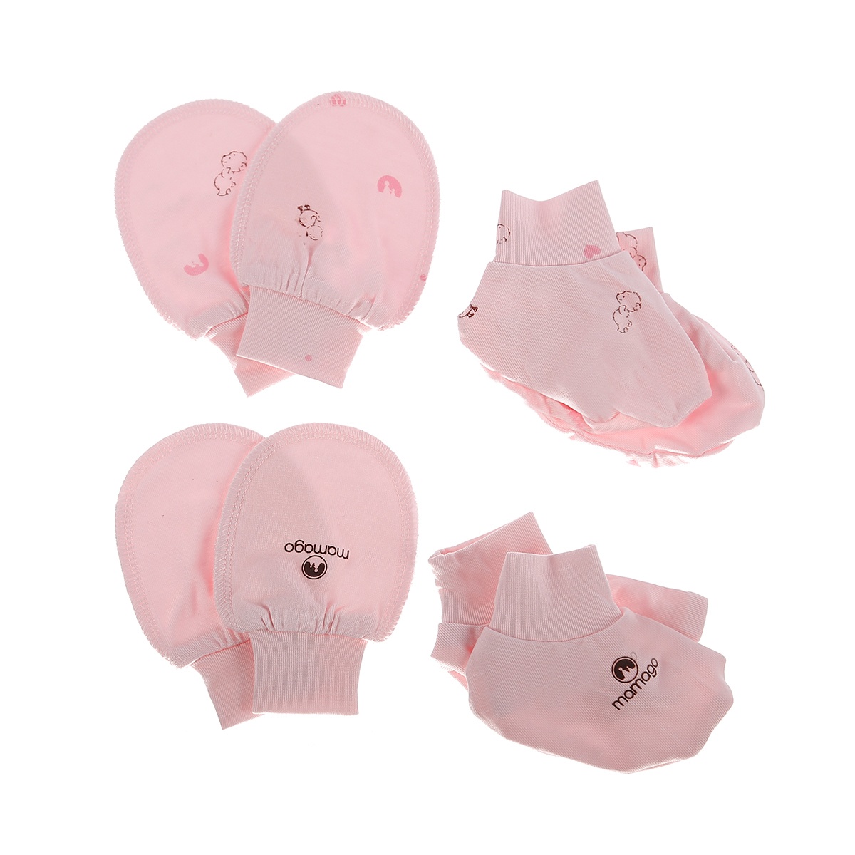 Set bao tay, bao chân Otis Mamago ND20H (Hồng) hình 1