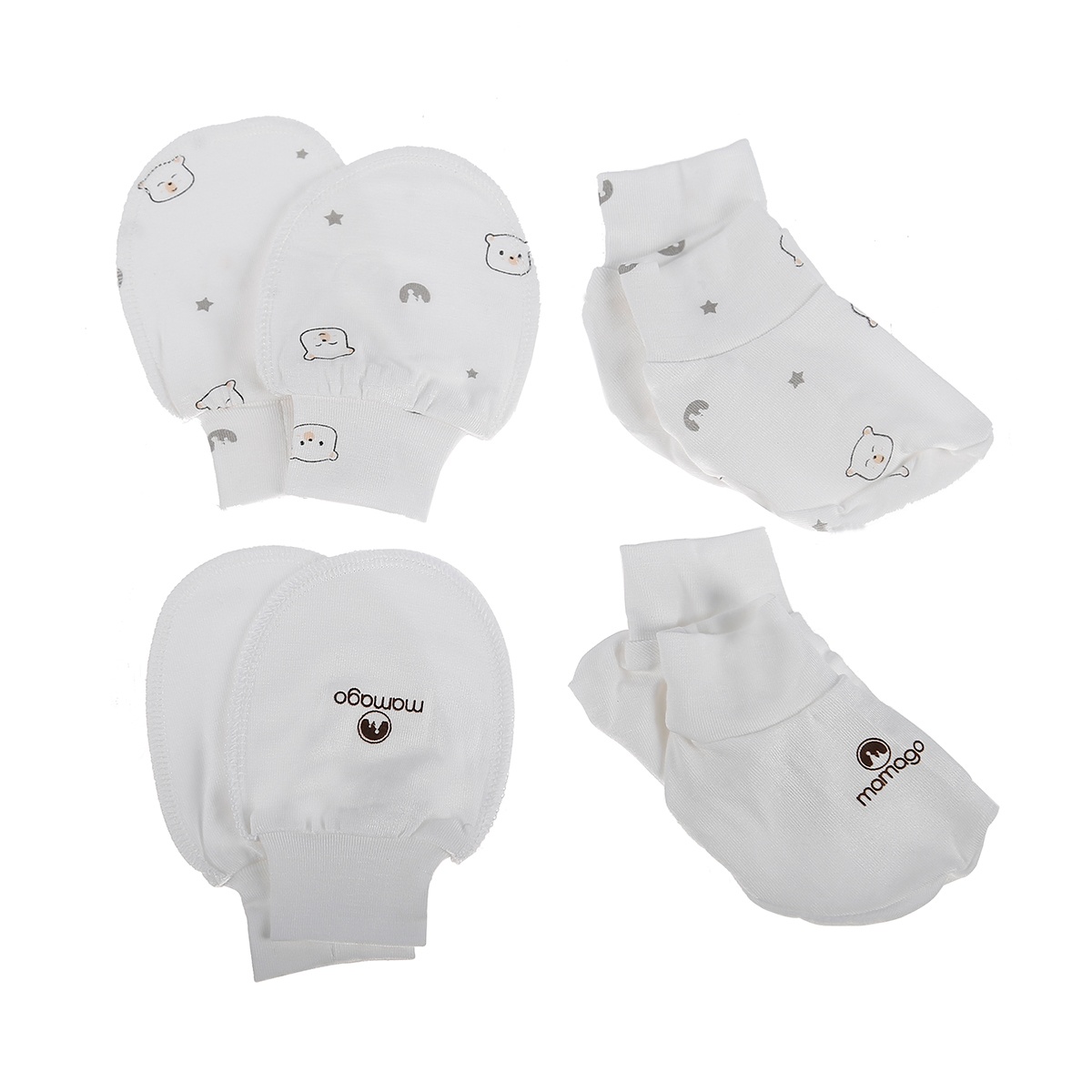 Sét bao tay, bao chân Otis Mamago ND20H (Trắng) hình 1