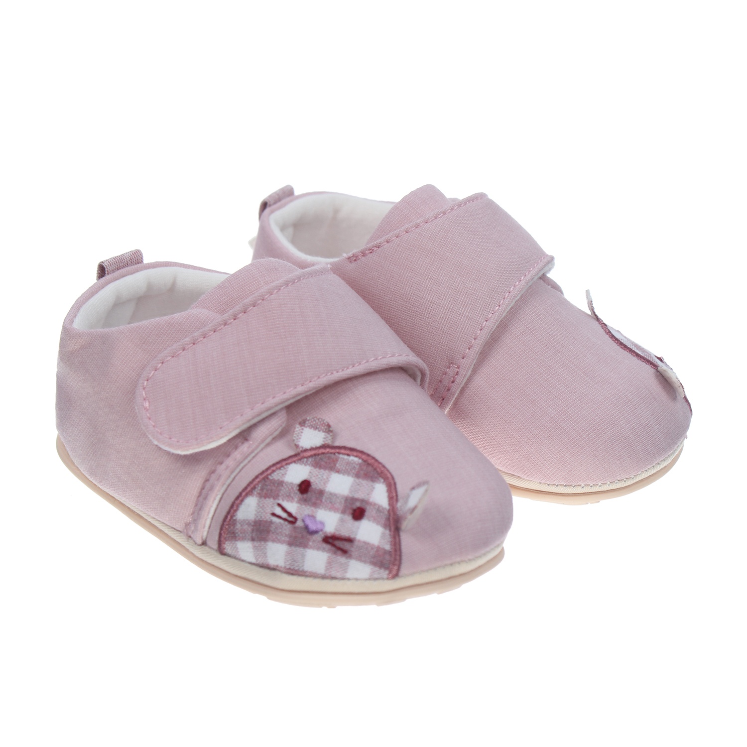 Giày tập đi Mamago K13 hình Chuột Caro size 14 (Hồng) hình 1