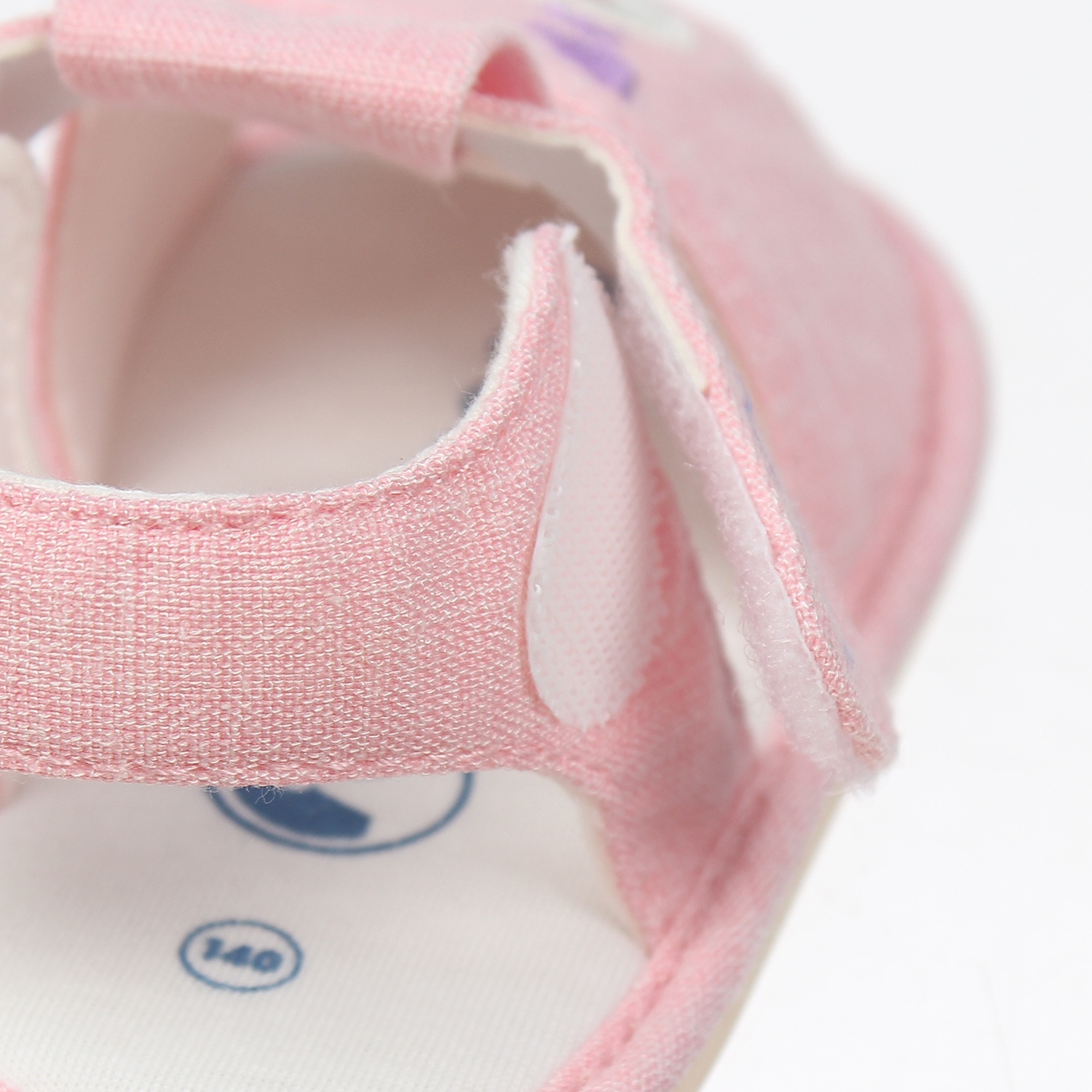 Sandal tập đi bé gái Mamago hình mèo K09 Hồng S13 hình 4