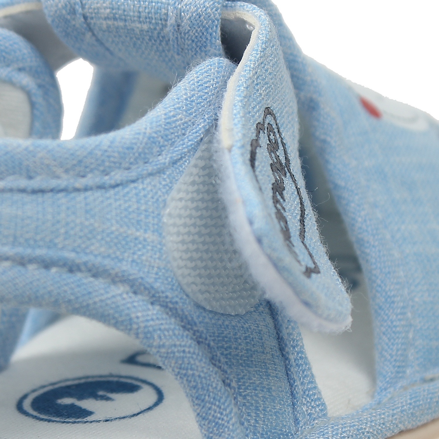 Dép sandal tập đi bé trai Mamago hình cún Snoopy K10 Xanh S13 hình 4