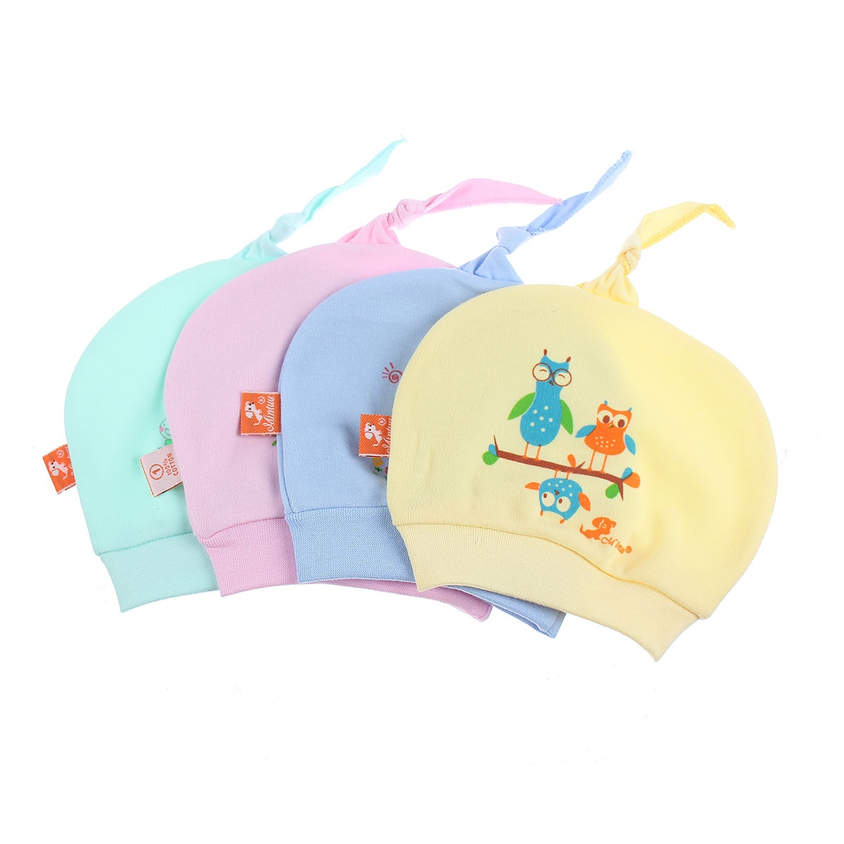 Mũ chụp sơ sinh Mintu hình 4