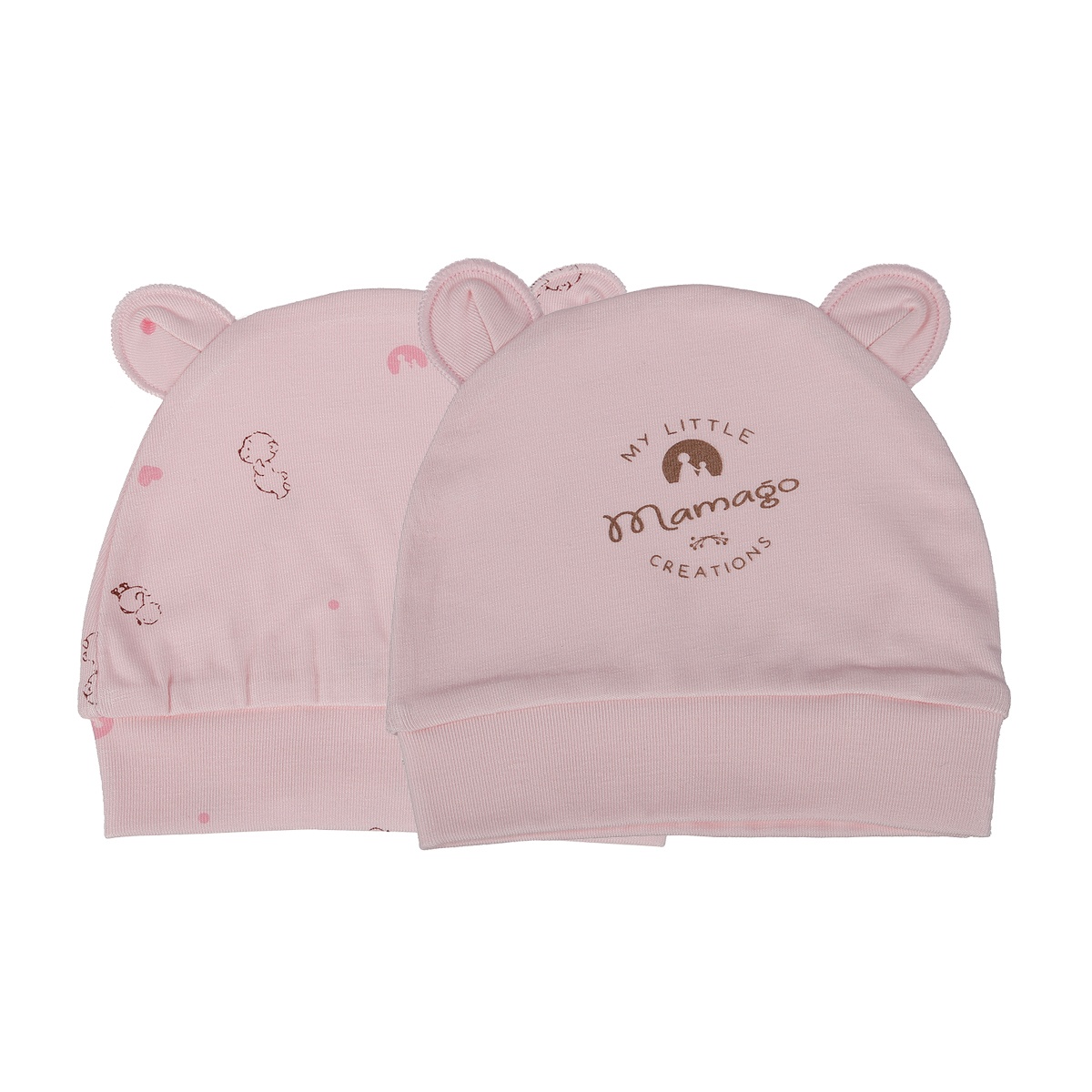 Mũ sơ sinh Otis Mamago ND20H (Hồng) hình 1