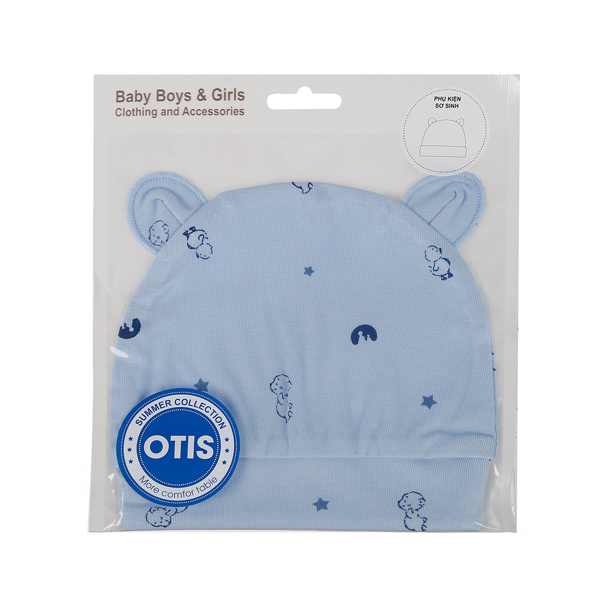 Mũ sơ sinh Otis Mamago ND20H (Xanh) hình 4