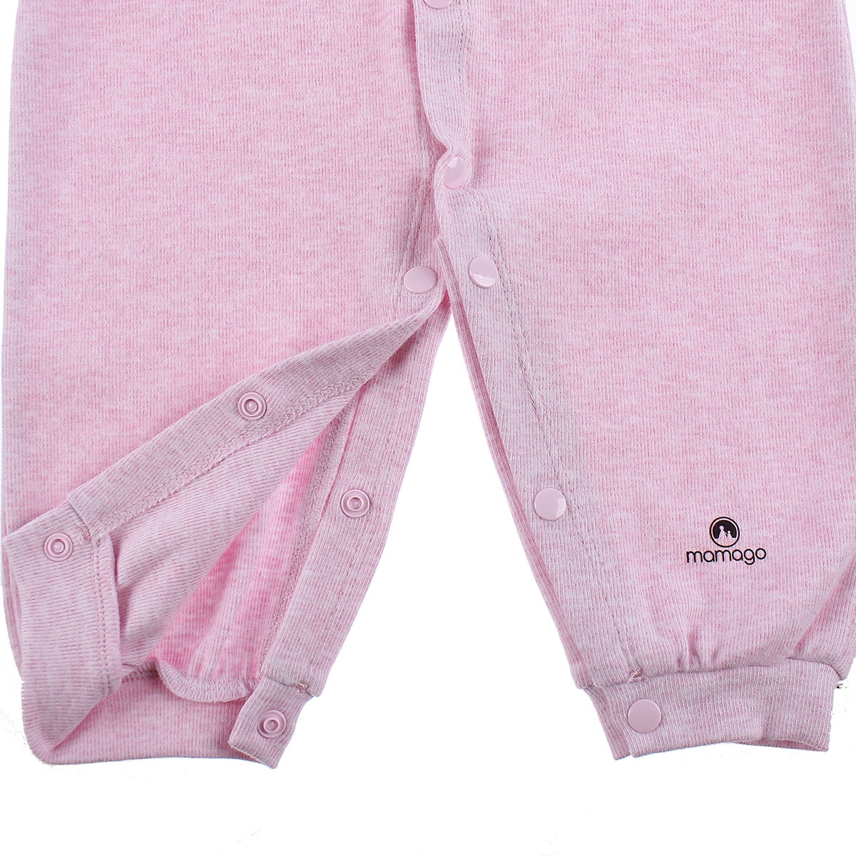 Bộ body Mamago cotton nhung túi ngực HN19D (Hồng) Bộ body Mamago cotton nhung túi ngực HN19D (Hồng) hình 3