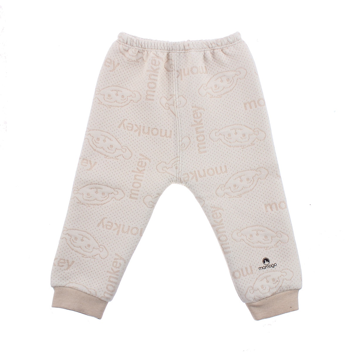 Bộ trần bông Mamago HN19D in hình monkey (Vàng) hình 3