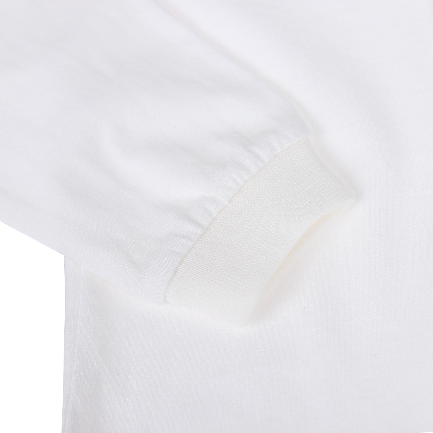 Áo sơ sinh cài giữa tay dài Kiza Trắng hình 3