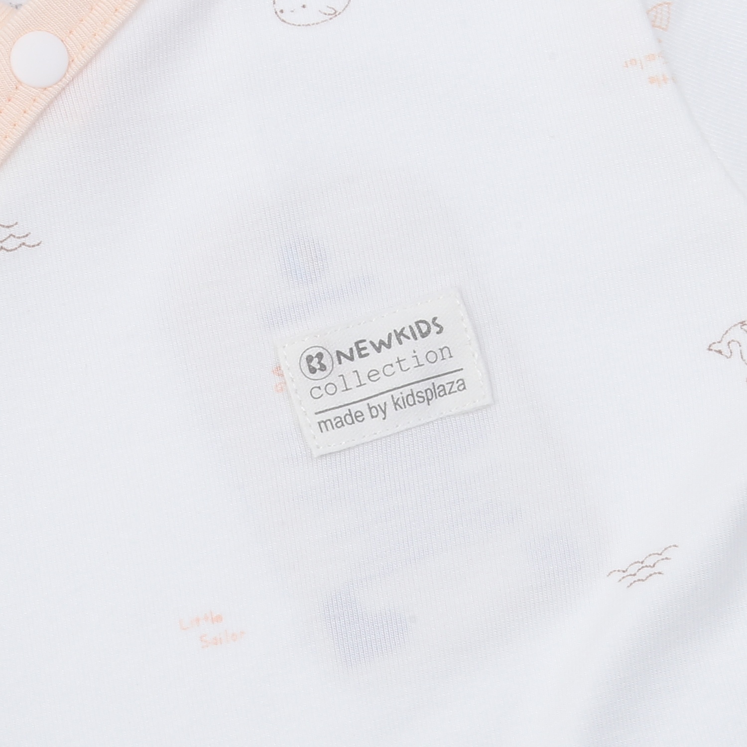 Bộ body bẹn bé gái KidsPlaza Otis ND25H (Trắng) hình 3