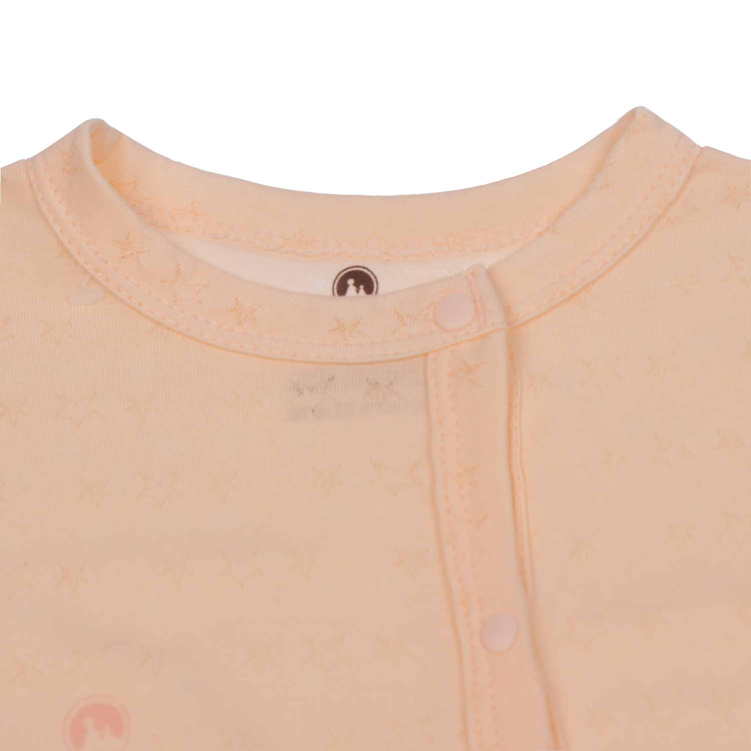 Bộ Body dài tay Mamago twikle star 0-3M ND20H (Cam) hình 2