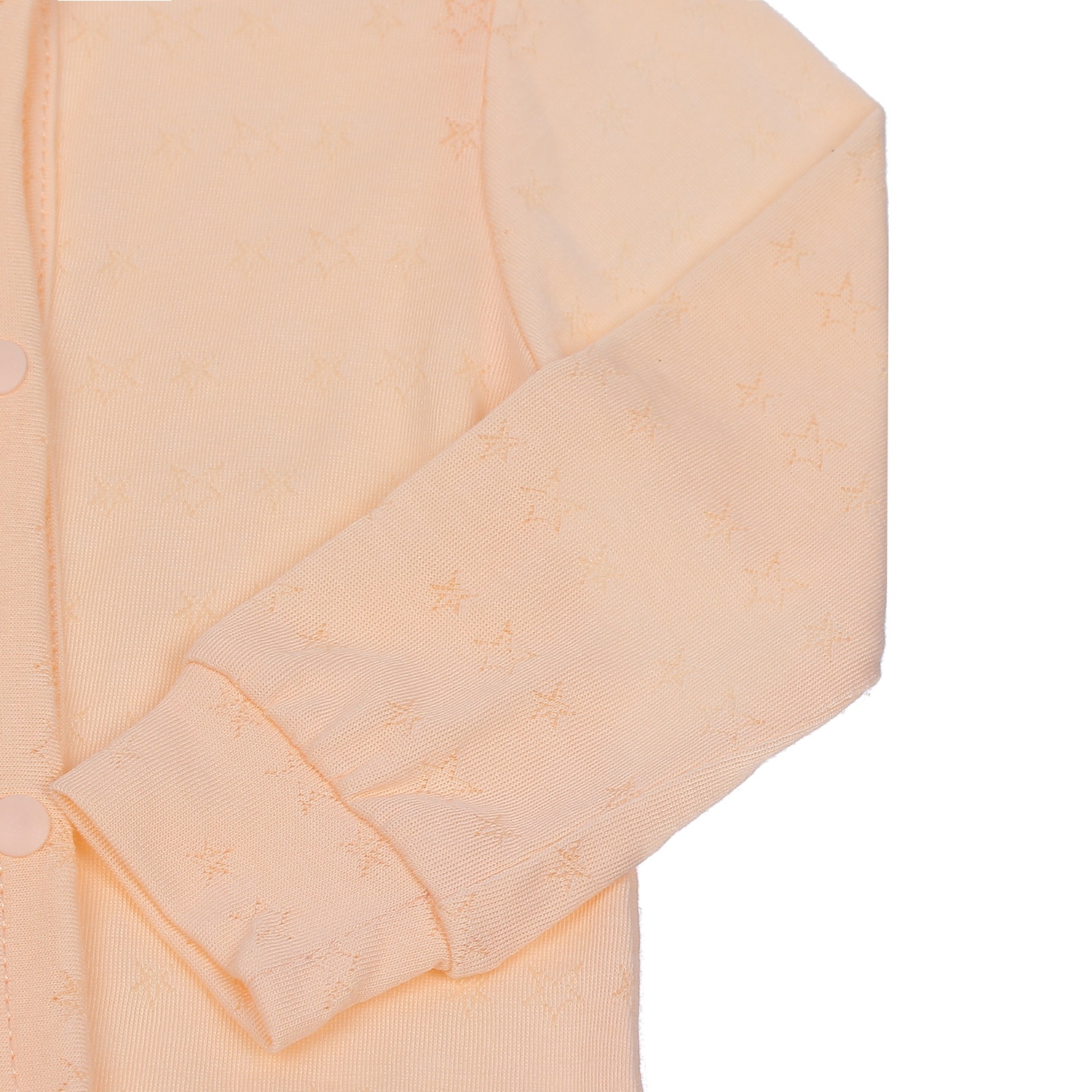 Bộ Body dài tay Mamago twikle star 0-3M ND20H (Cam) hình 3