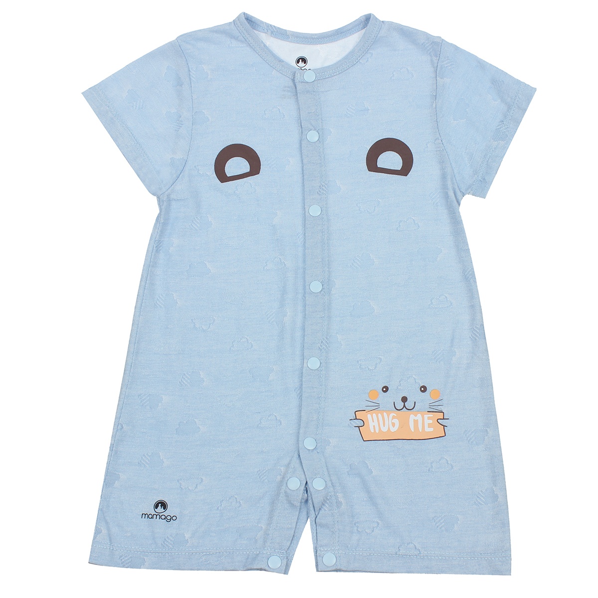 Bộ Body Neil cộc tay Mamago HN20H 3-6M (Xanh Dương) hình 1