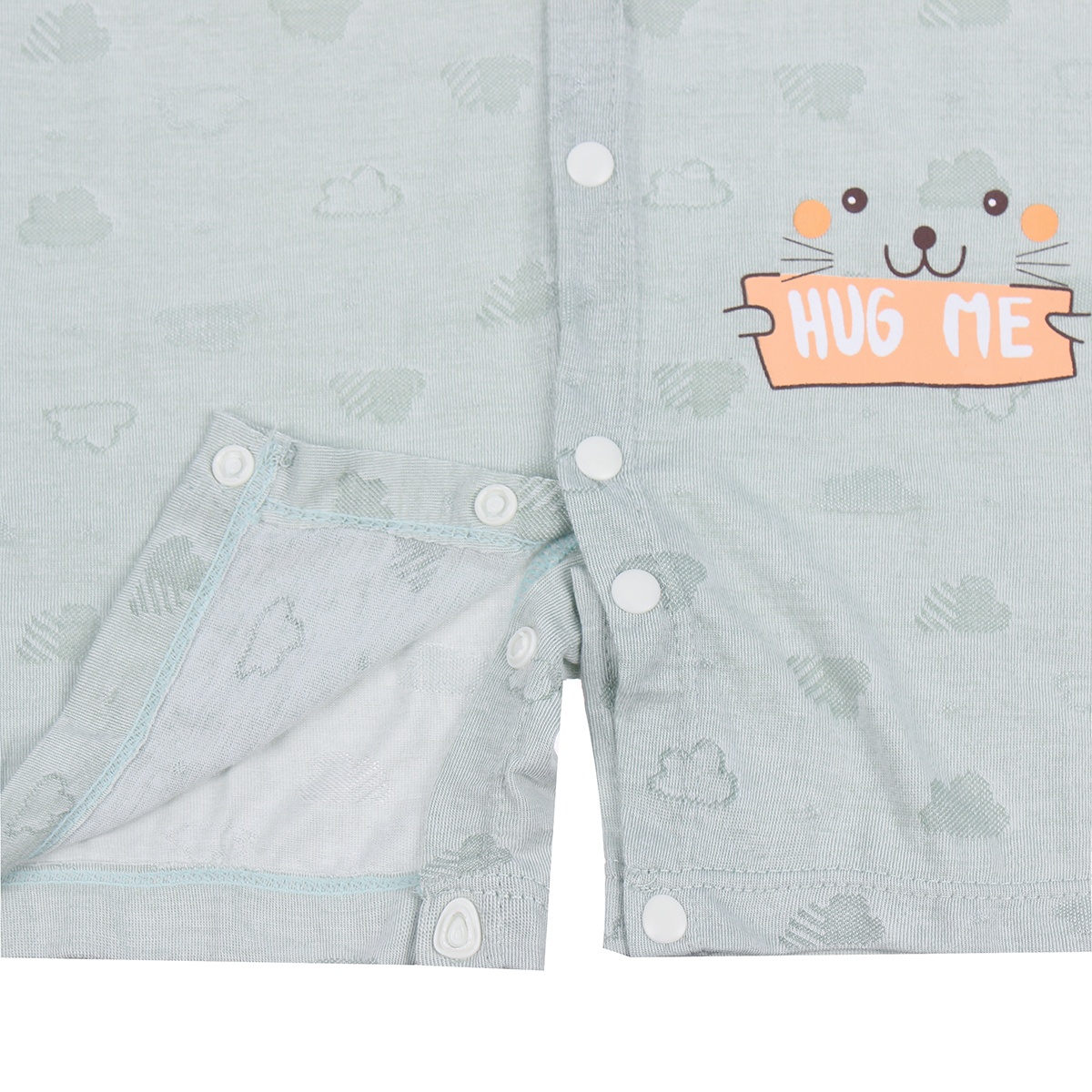 Bộ Body Neil cộc tay Mamago HN20H 9-12M (Xanh Hàn Quốc) hình 3