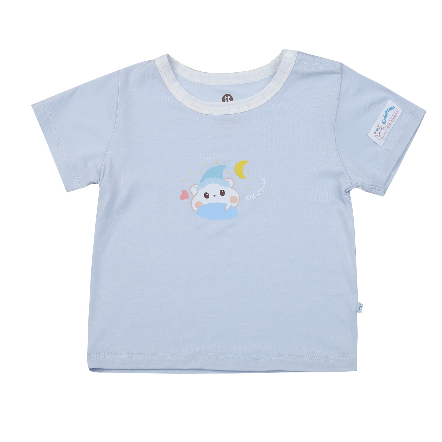 Bộ cộc bé trai KidsPlaza in chuột M25H (Xanh) hình 2