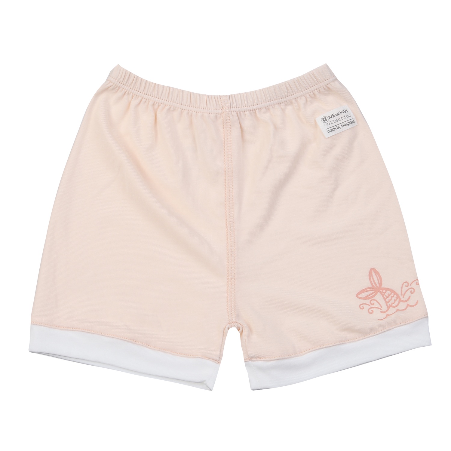 Bộ cộc cài chéo bé gái KidsPlaza in cá heo ND25H (Be) hình 4