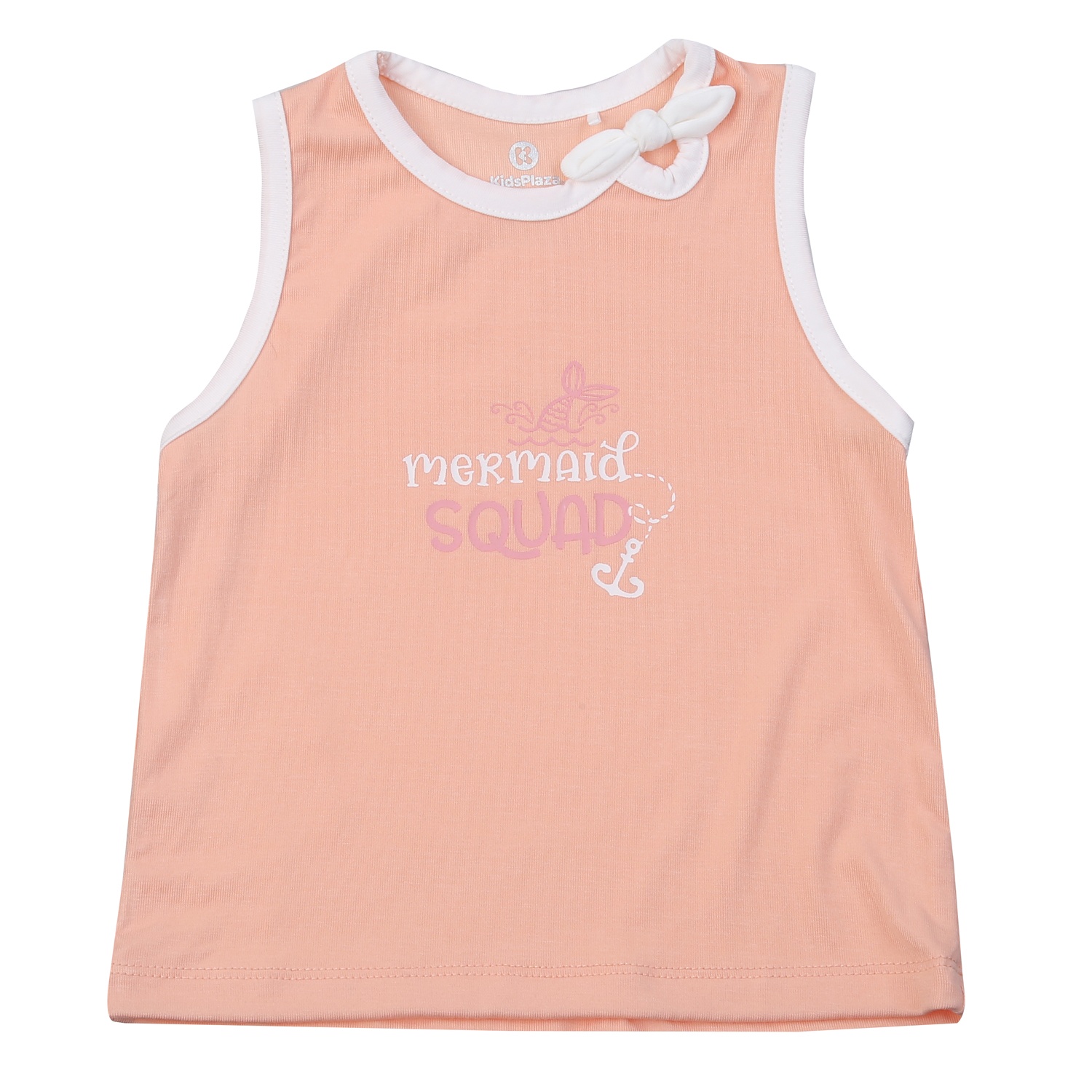 Bộ quần áo ba lỗ bé gái KidsPlaza Otis ND25H (Hồng) hình 2