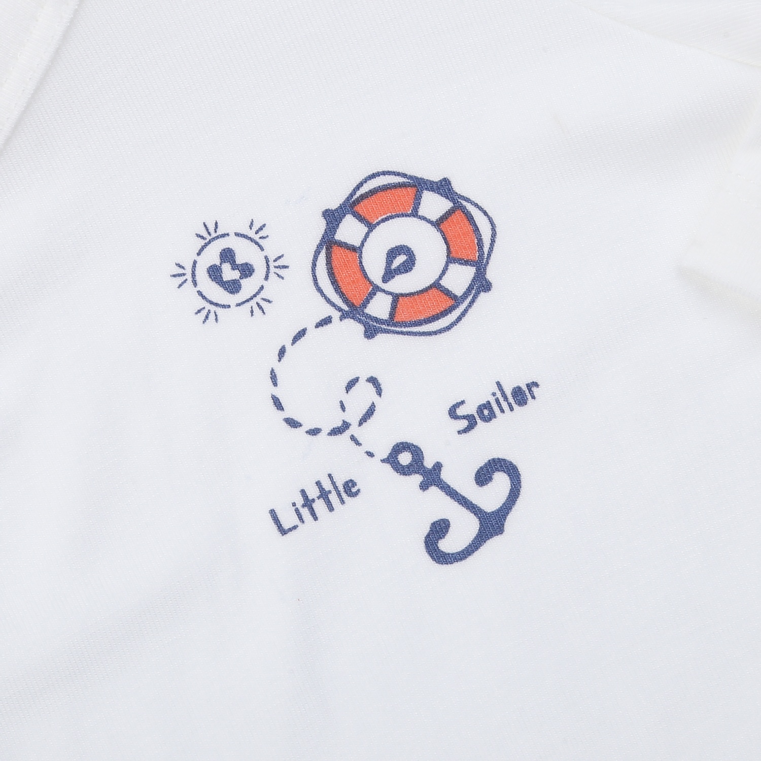 Bộ quần áo dài tay bé trai KidsPlaza Otis ND25H (Trắng) hình 3