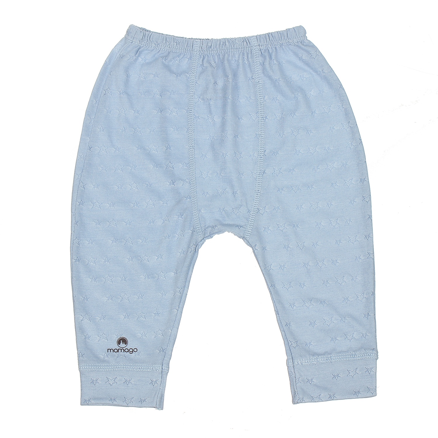 Bộ quần áo dài tay cài giữa Mamago Twikle Star 0-3M ND20H (Xanh) hình 3