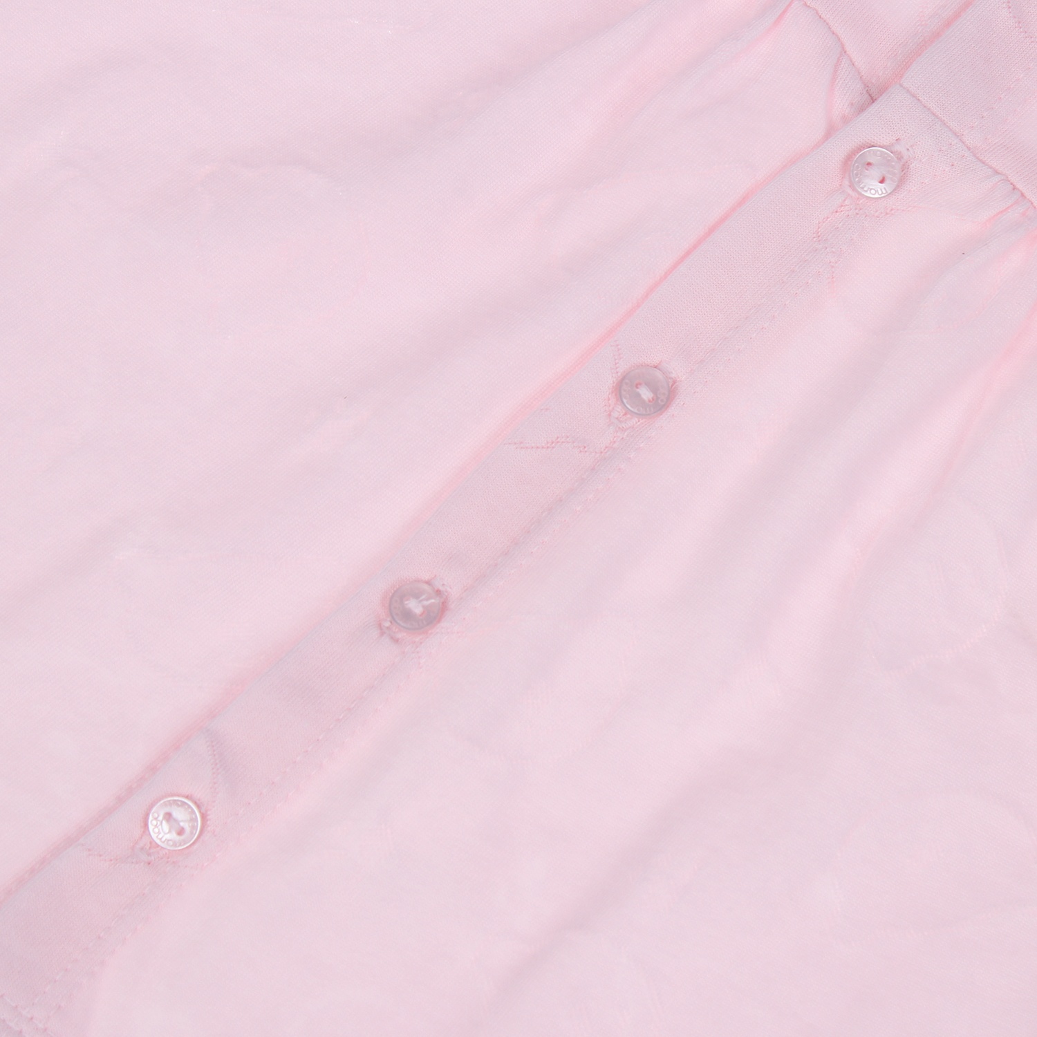 Bộ sơ sinh bé gái Neil cài giữa cộc tay Mamago HN20H (Hồng) 6-9M hình 3