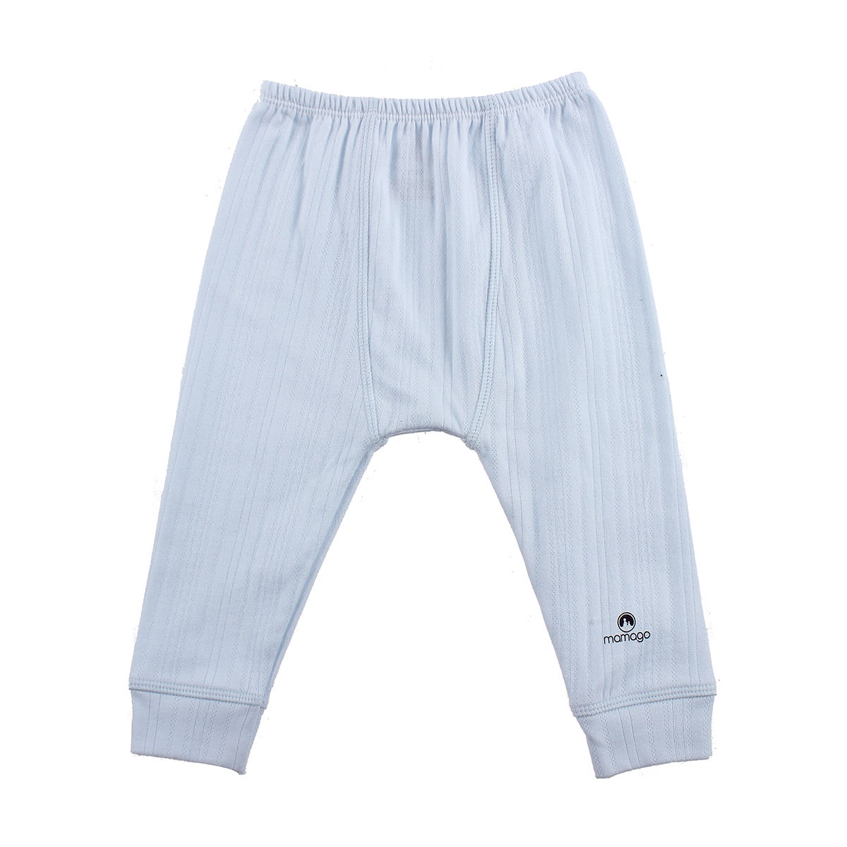 Bộ sơ sinh dài tay cài giữa Mamago kẻ sọc HN19D (Xanh) hình 3