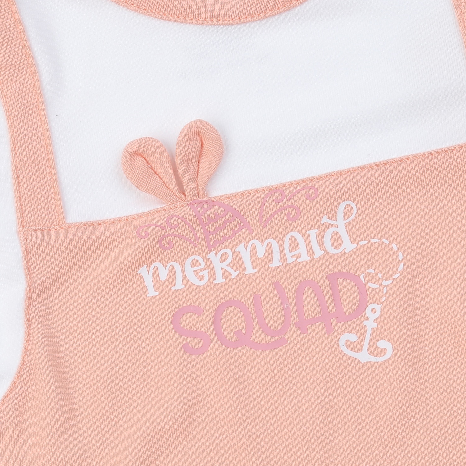 Body cộc bé gái KidsPlaza Otis yếm ND25H (Hồng) hình 2