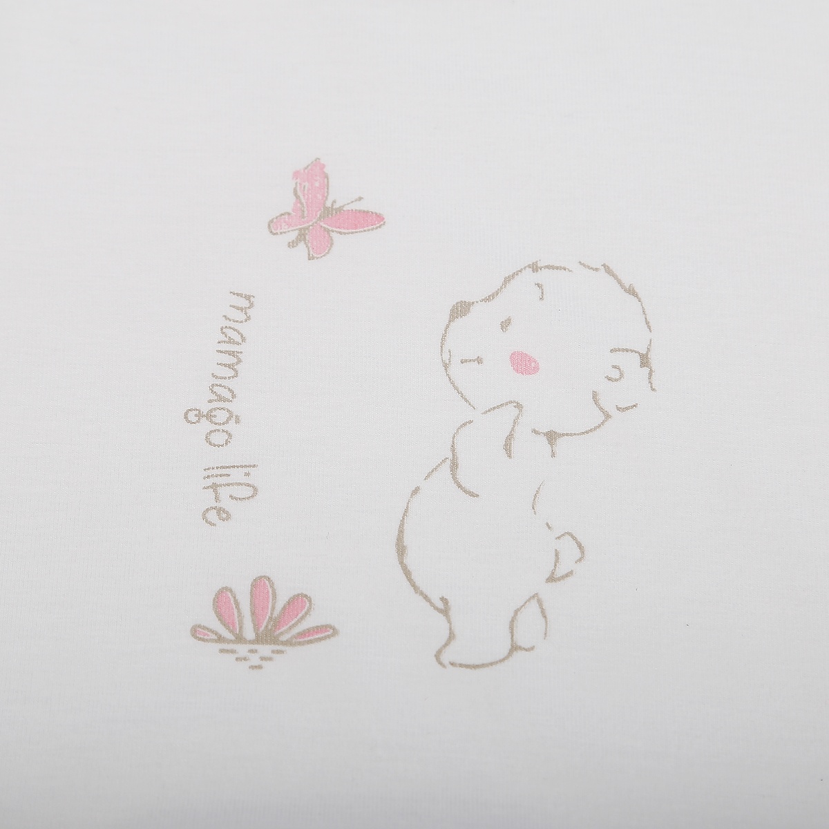 Body cộc tay cho bé Otis Mamago ND20H (Hồng) 6-9M hình 4