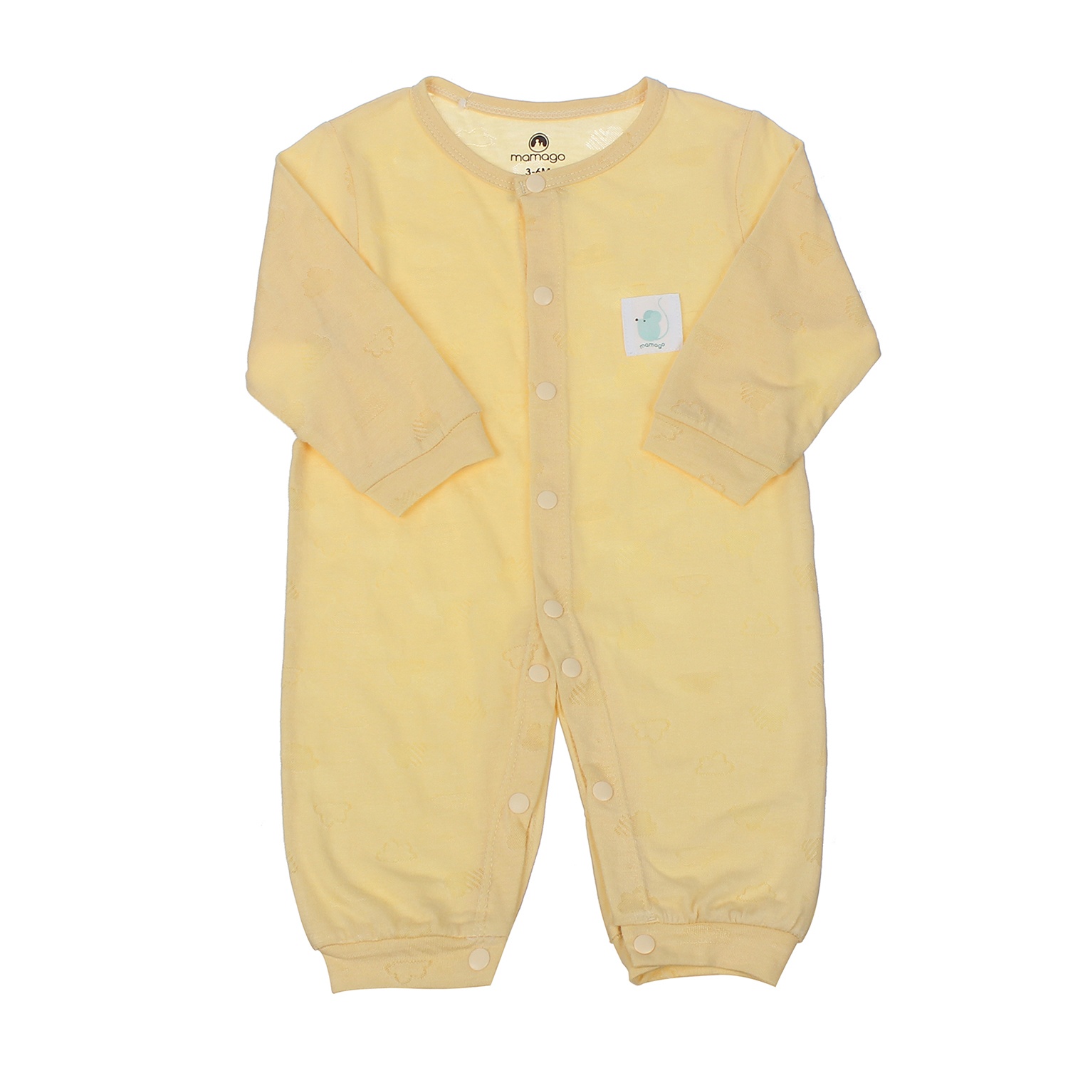 Body neil dài vàng ghi mamago 0-3MHN20H hình 1