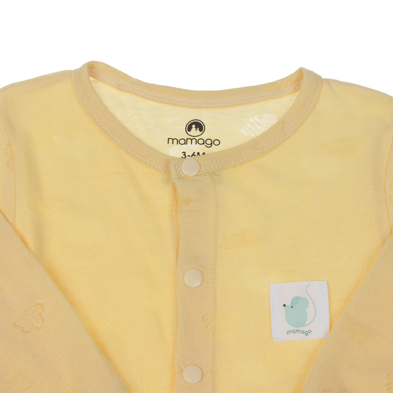 Body neil dài vàng ghi mamago 0-3MHN20H hình 3