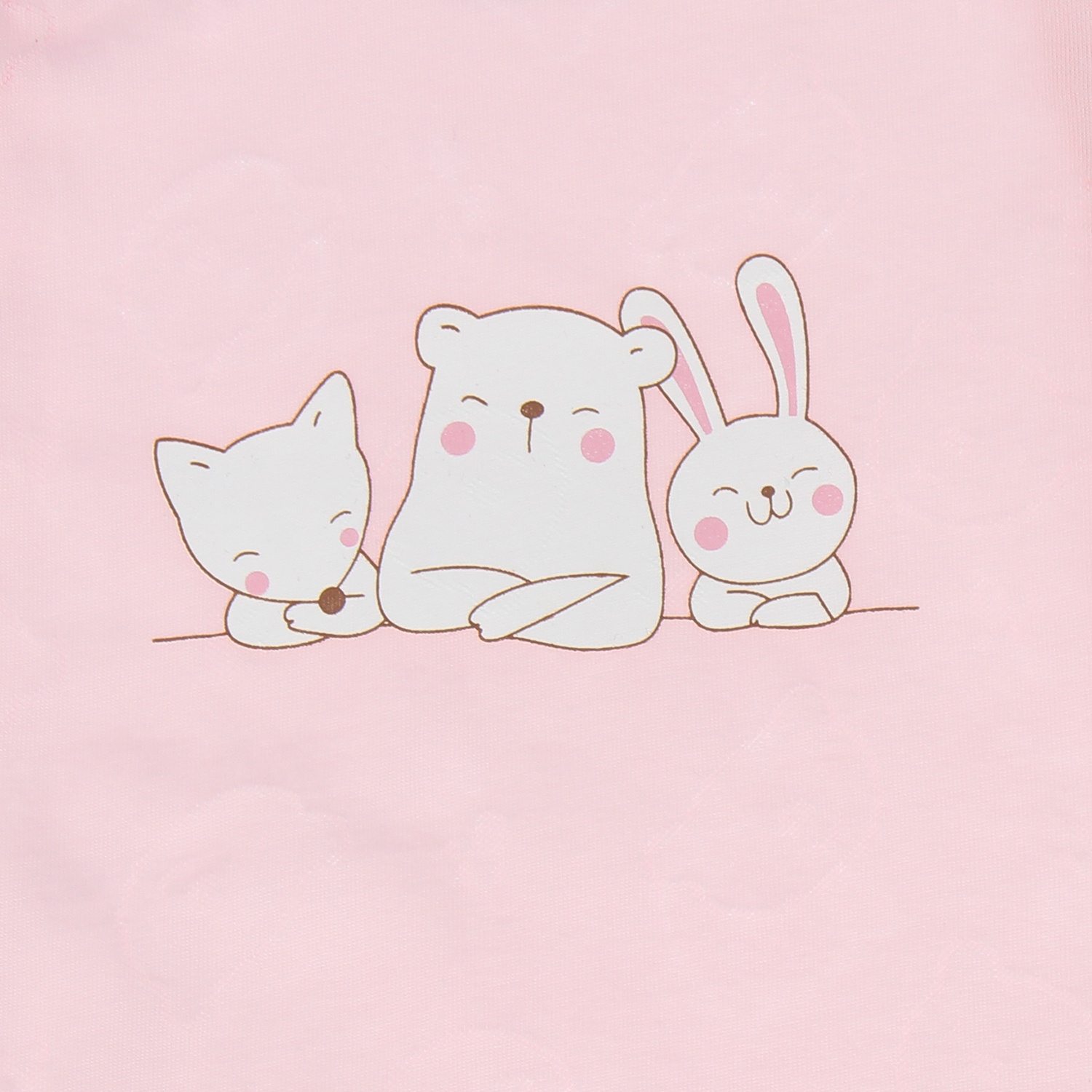 Body suit dài tay bé gái Kidsplaza neil gấu HN20T (Hồng) hình 3