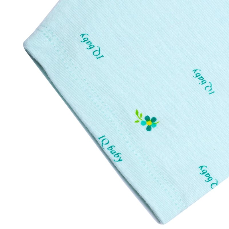 Quần dài mặc tã IQBABY Xanh hình 2