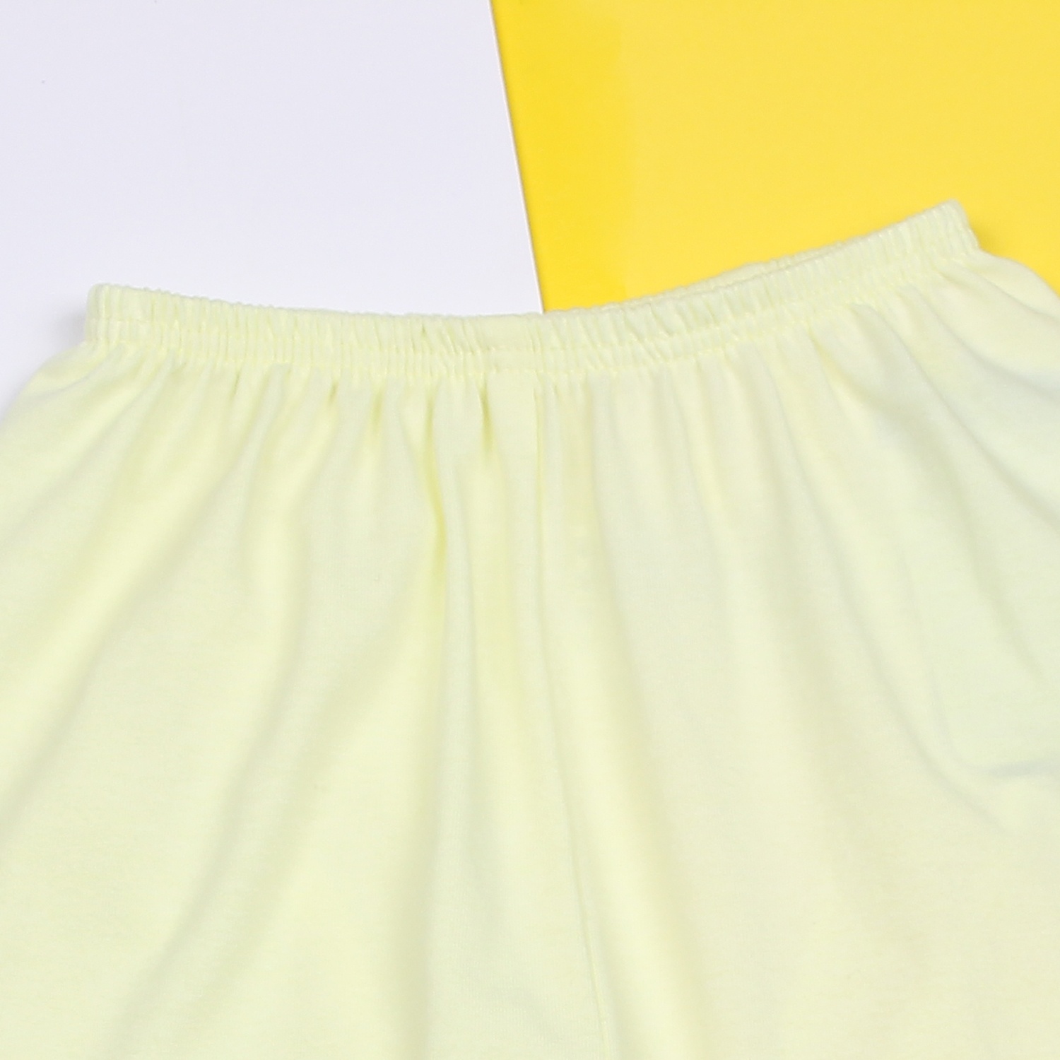 Quần dài sơ sinh đáp đũng Mamago Vera in hình cáo K19 (Vàng) hình 2