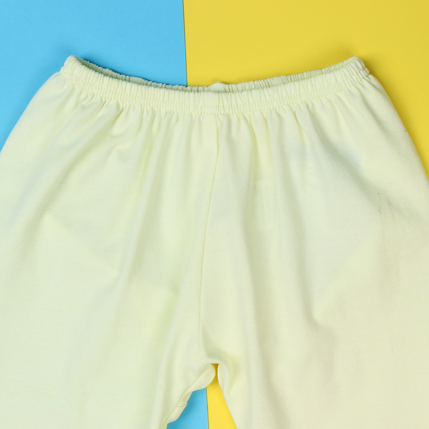 Quần dài sơ sinh đáp đũng Mamago Vera in hình gấu K19 (Vàng) hình 2