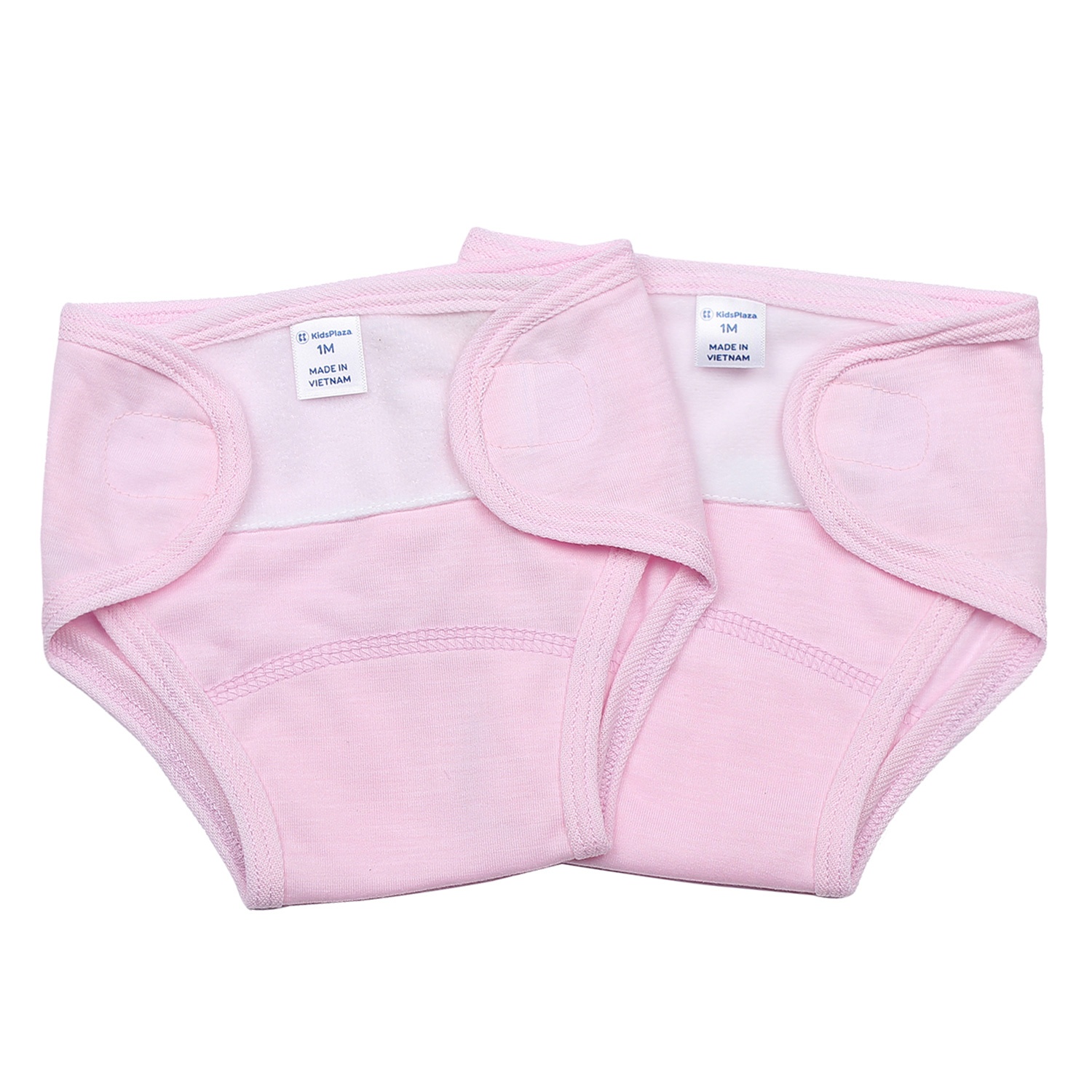 Set 2 tã dán cho bé KidsPlaza Hồng(1-3M) an toàn, bền đẹp