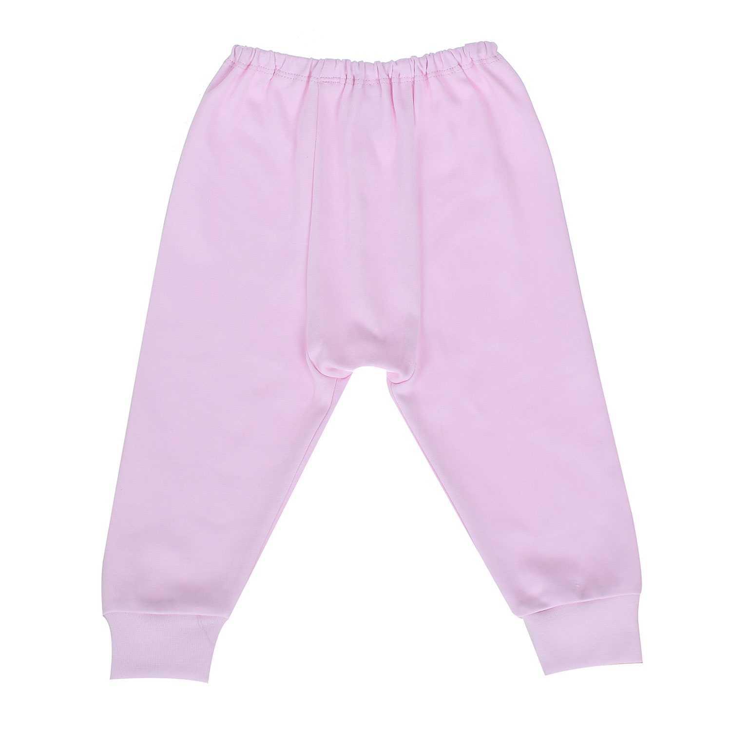 Quần sơ sinh đáp đũng Kiza dày N16 (màu hồng)  hình 3