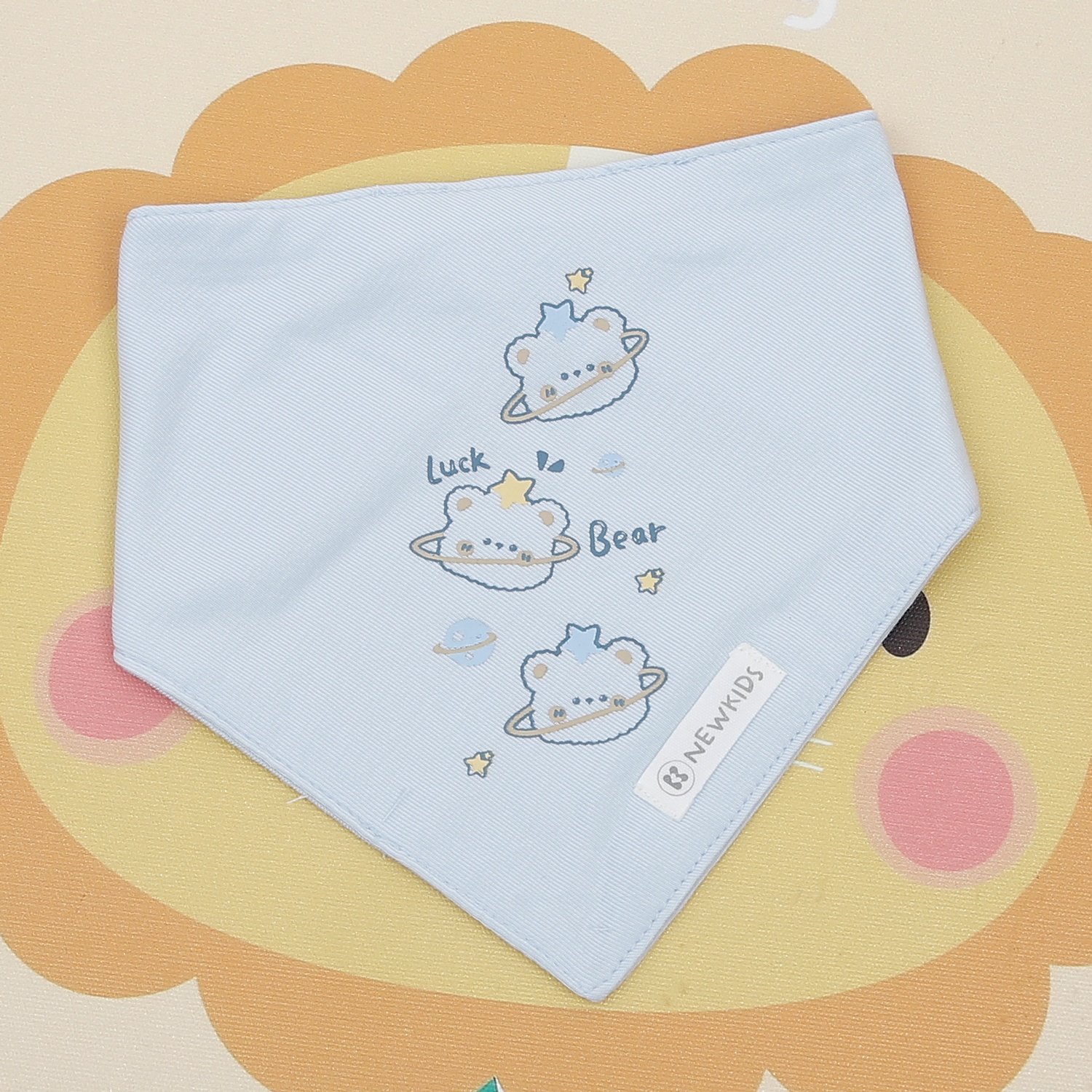 Set 2 yếm tam giác KidsPlaza Otis ND24H (Nhiều màu) hình 2