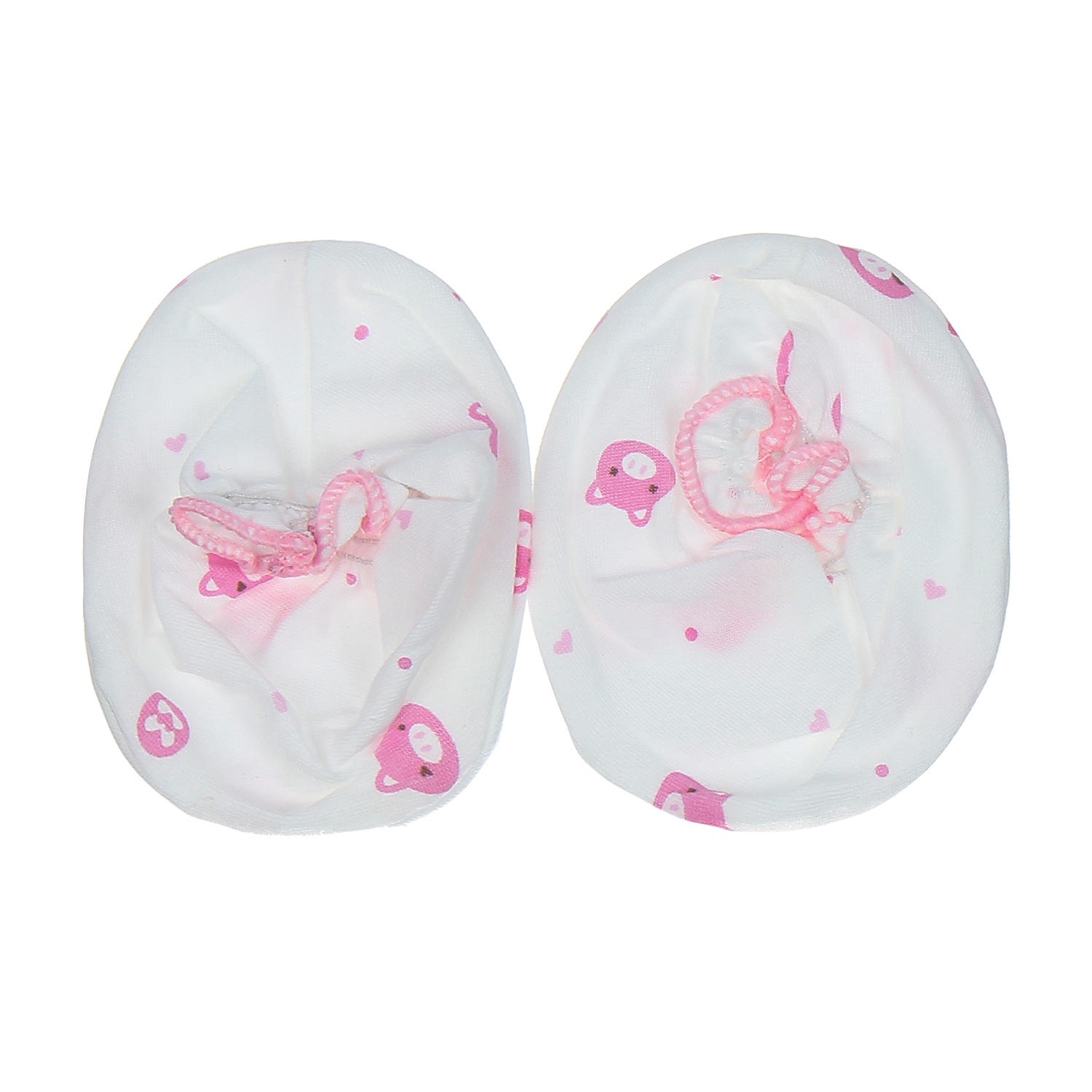 Bao tay chân Kiza in hình chú heo (Trắng hồng) hình 3