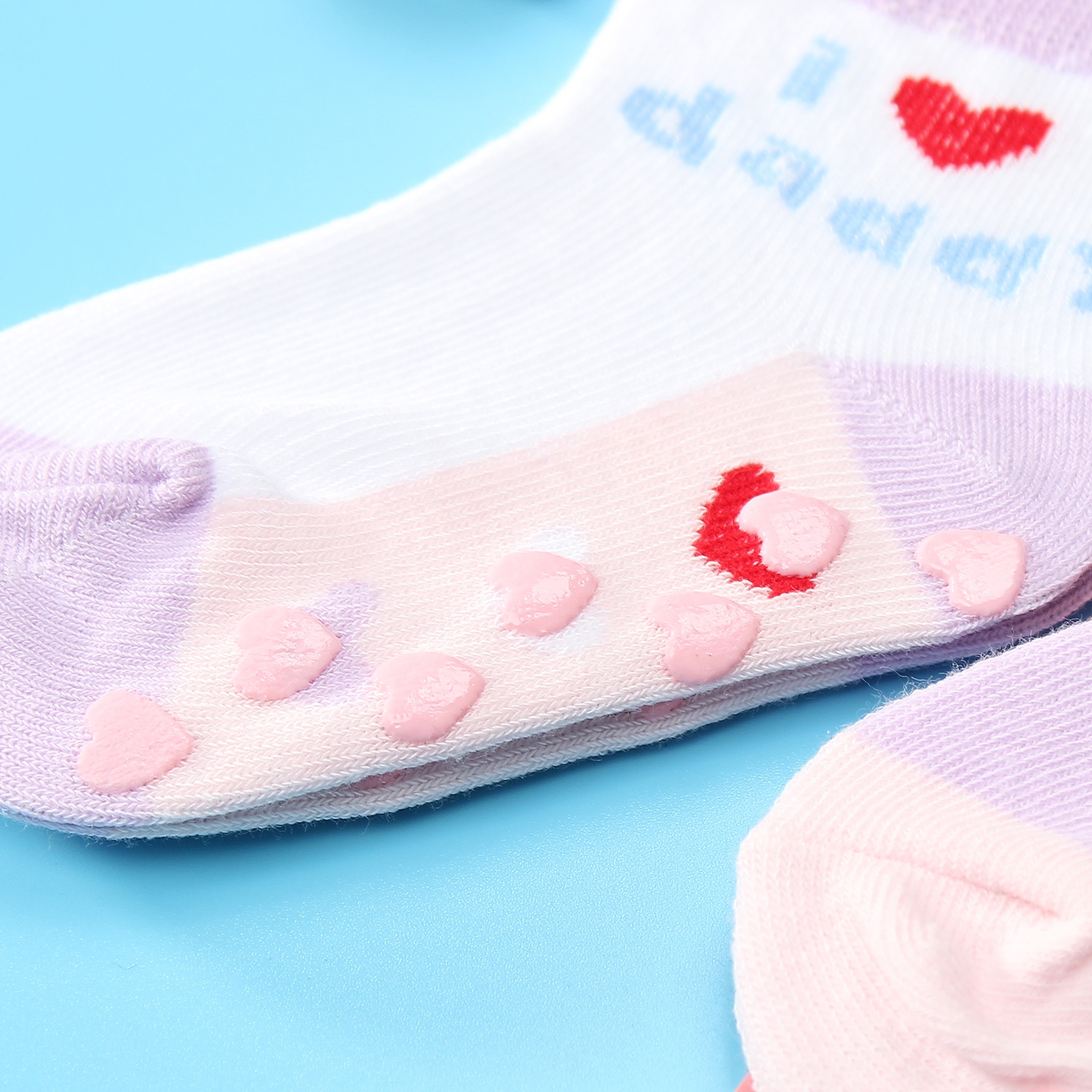 Set 2 đôi tất chống trượt Kiza 2018bss-506 (6 - 24M) hình 3