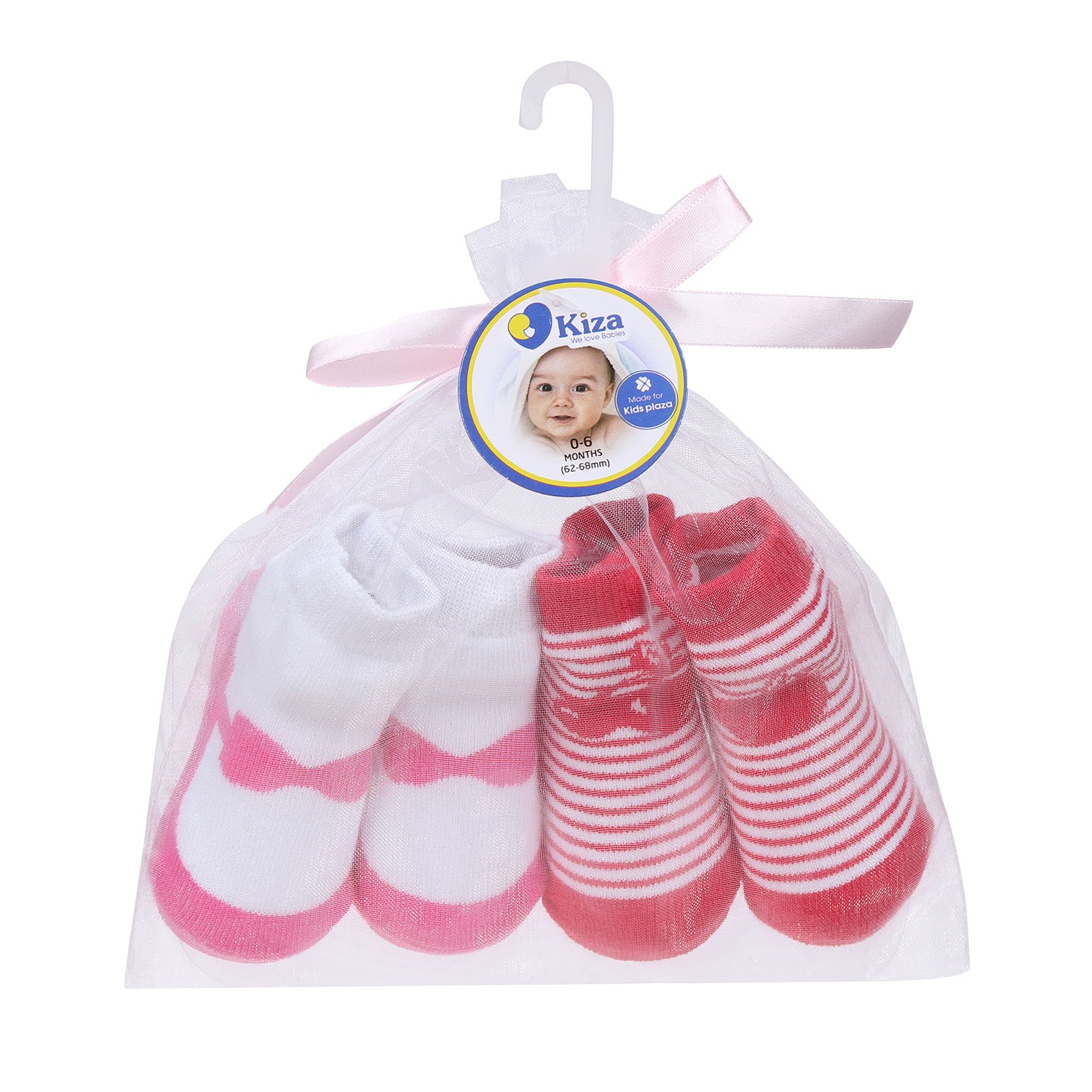 Set 2 đôi tất sơ sinh Kiza 2017GMSS-002 hình 1