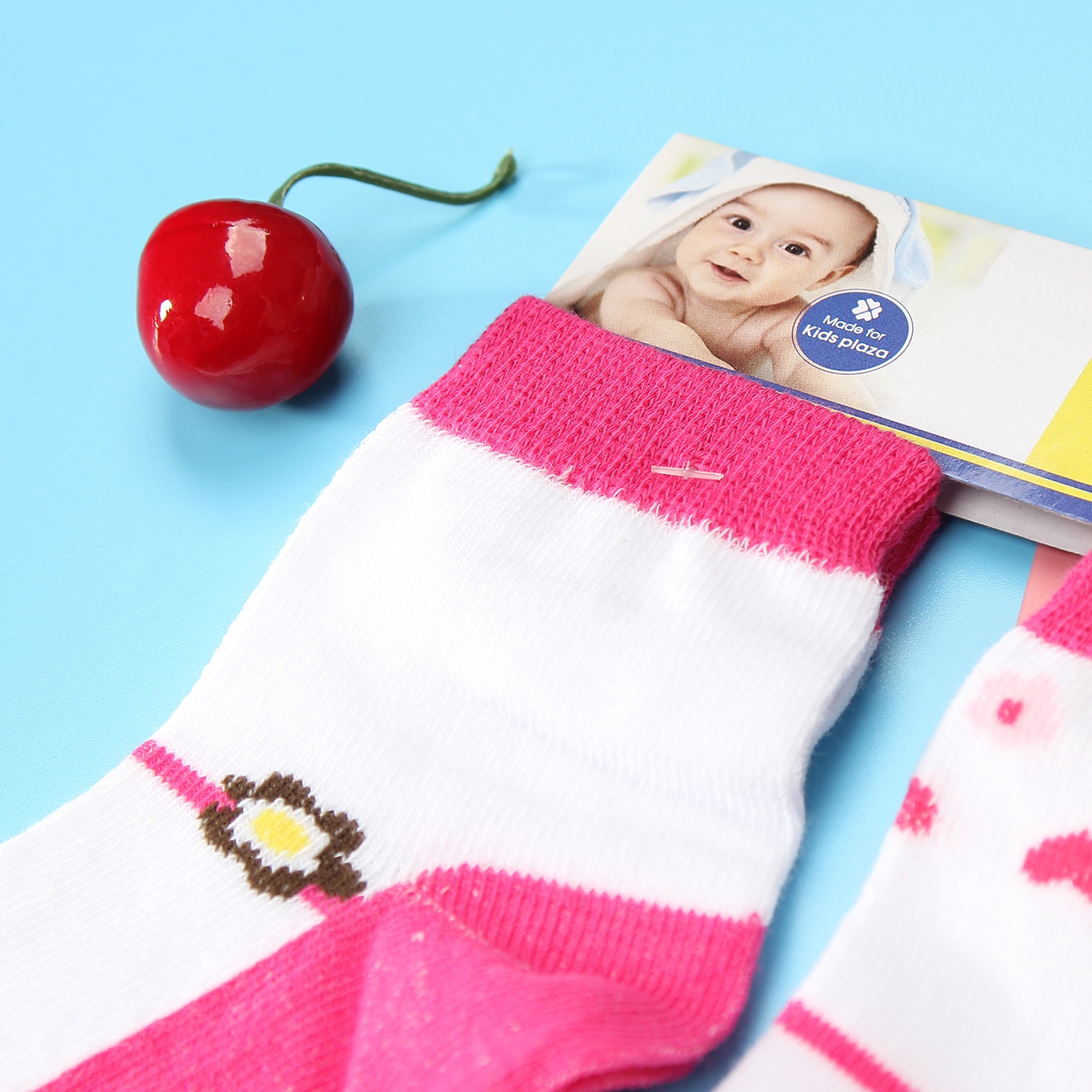 Tất sơ sinh Kiza 2018bss-541 set 3 đôi (6M-5Y) hình 2