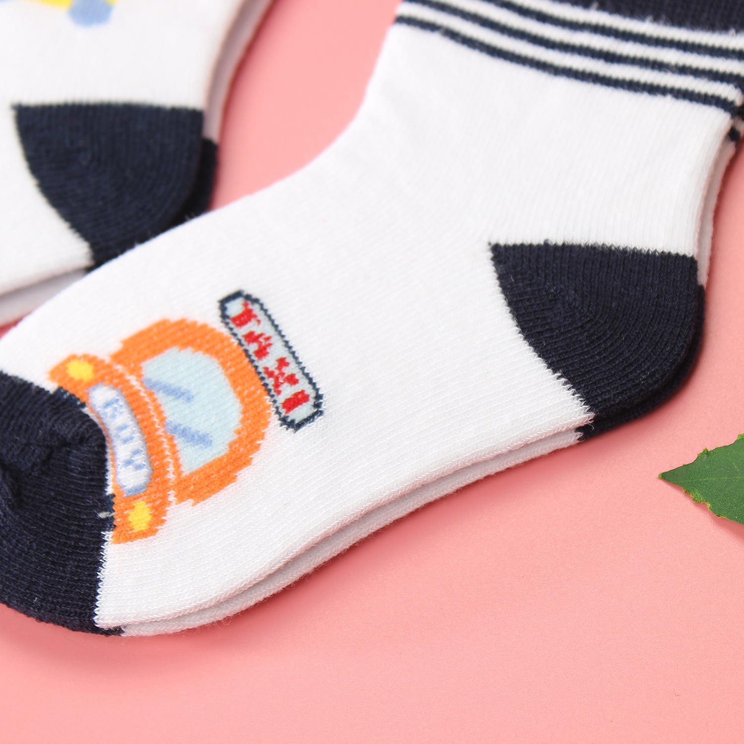 Tất sơ sinh Kiza 2018bss-576 set 3 đôi (6-24M) hình 3