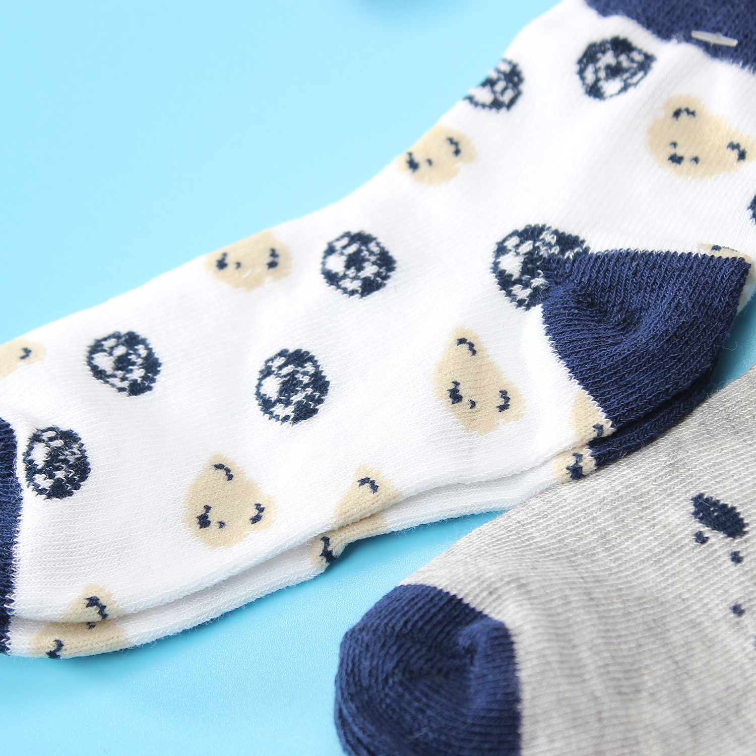 Tất sơ sinh Kiza 2018bss-550 set 3 đôi (6M-5Y) hình 3