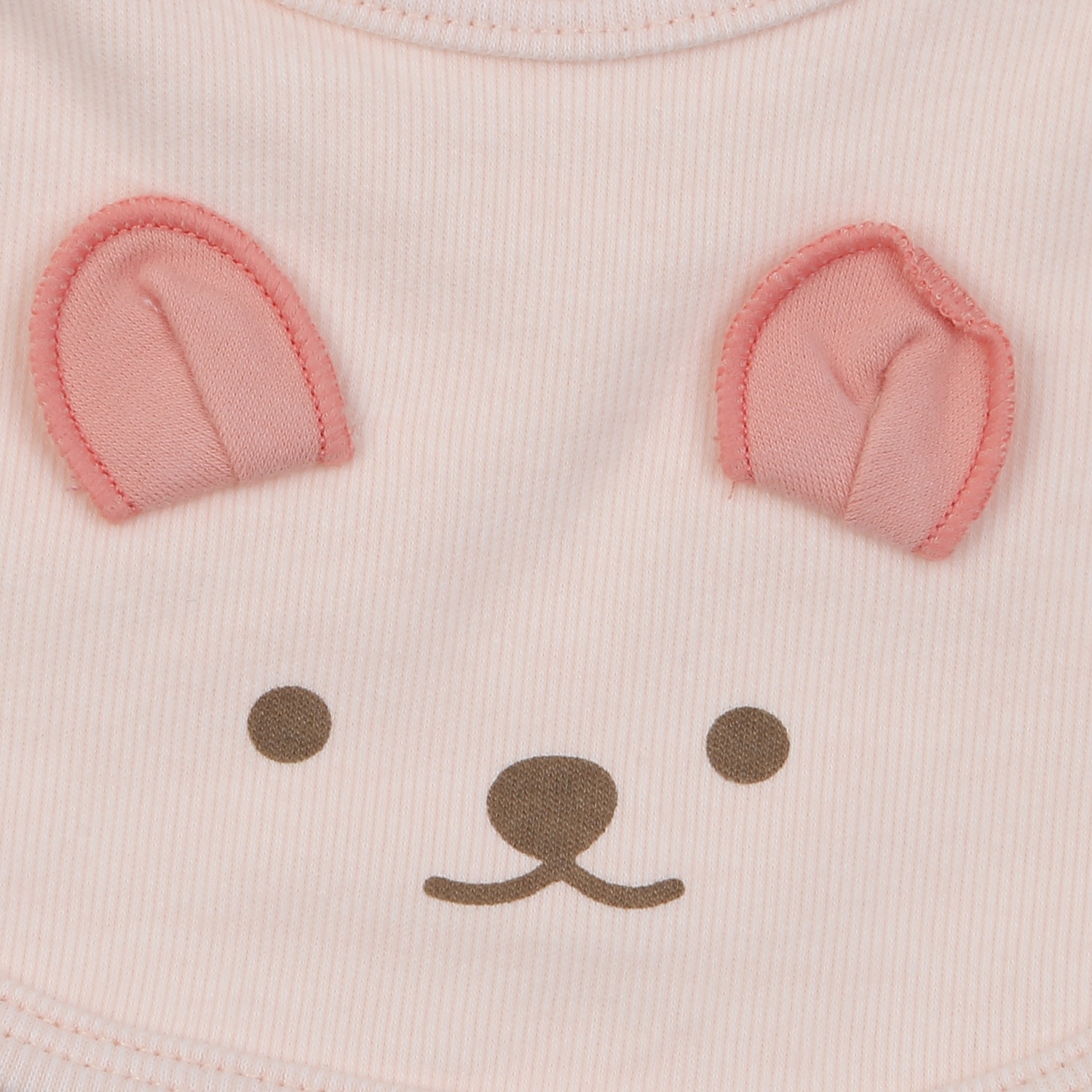 Yếm vuông KidsPlaza ND24D ( Hồng) hình 2