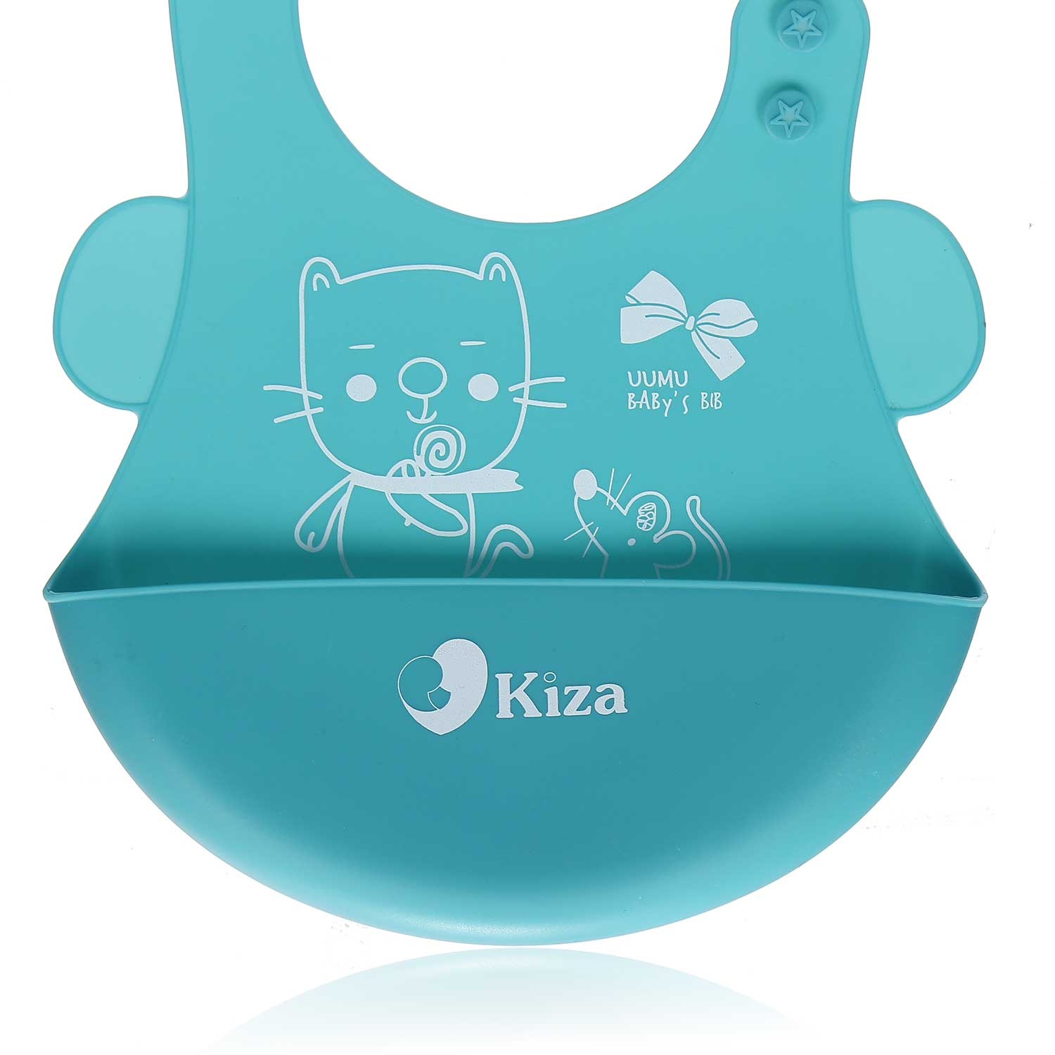 Yếm ăn silicone cho bé KidsPlaza BIB022 hình 2