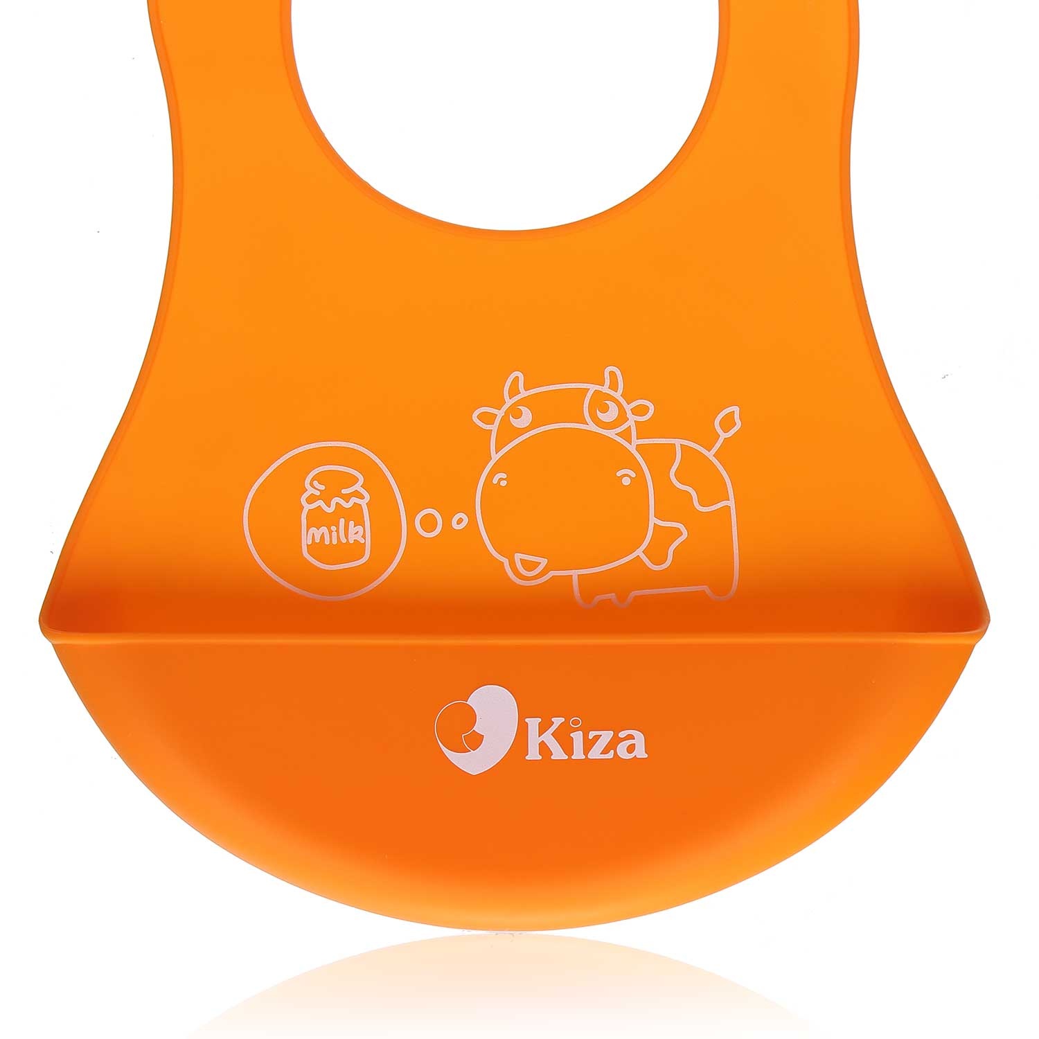 Yếm ăn cho bé silicone Kiza BIB023 hình 2