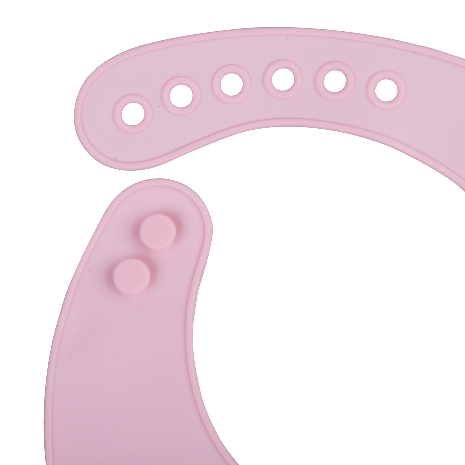 Yếm ăn cho bé silicone KidsPlaza BIB023 ( Hồng ) hình 3