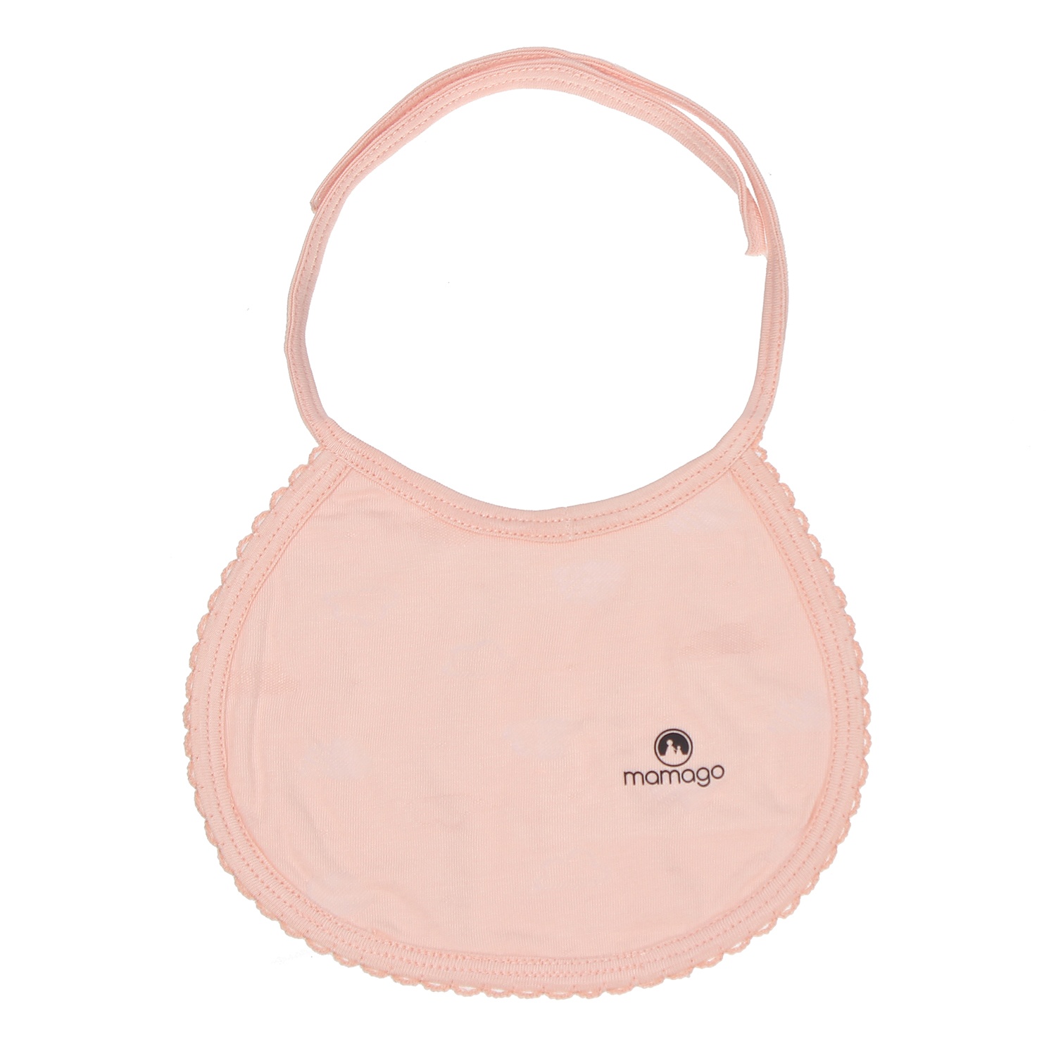 Yếm dây sơ sinh Neil Mamago HN20H (Cam) hình 1